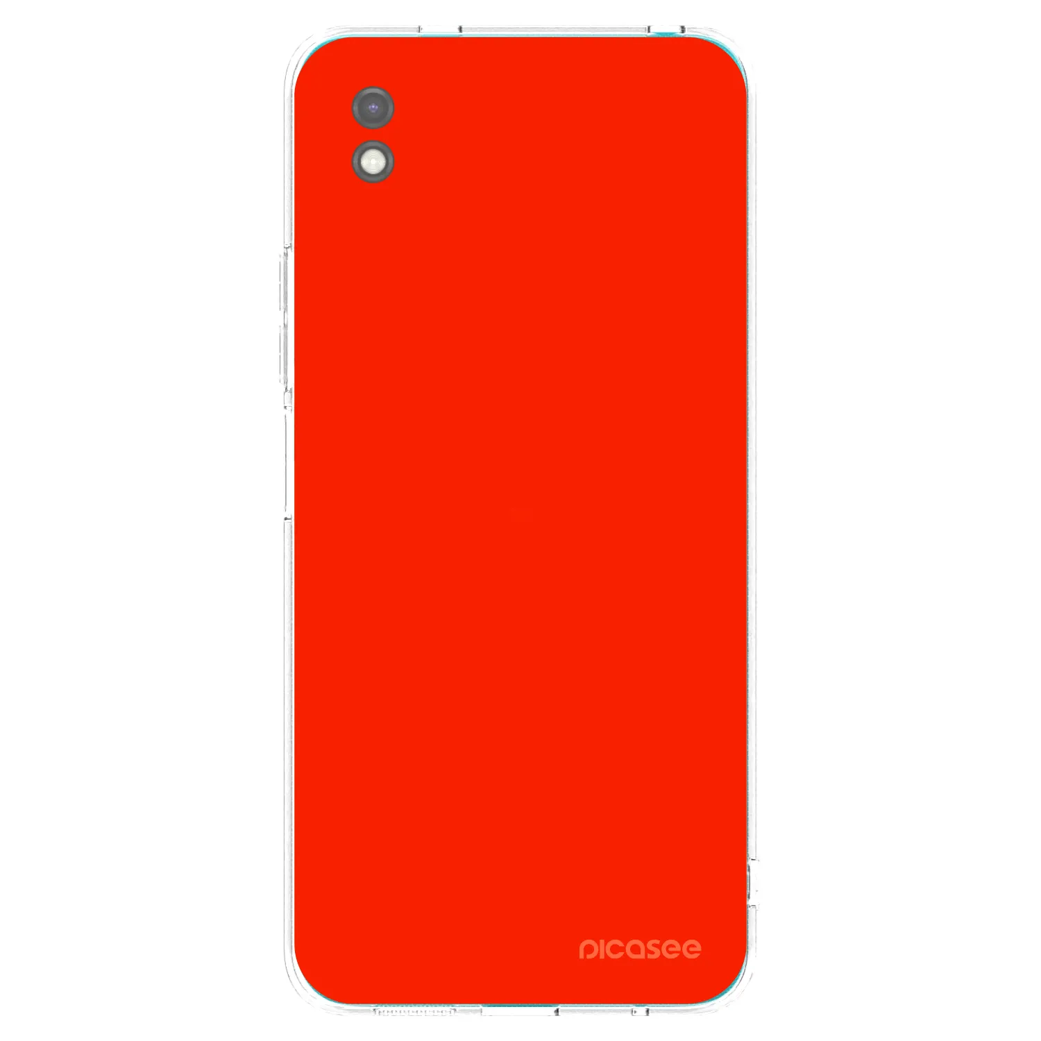 Picasee silikonový černý obal pro Xiaomi Redmi 9A - Maranello Red