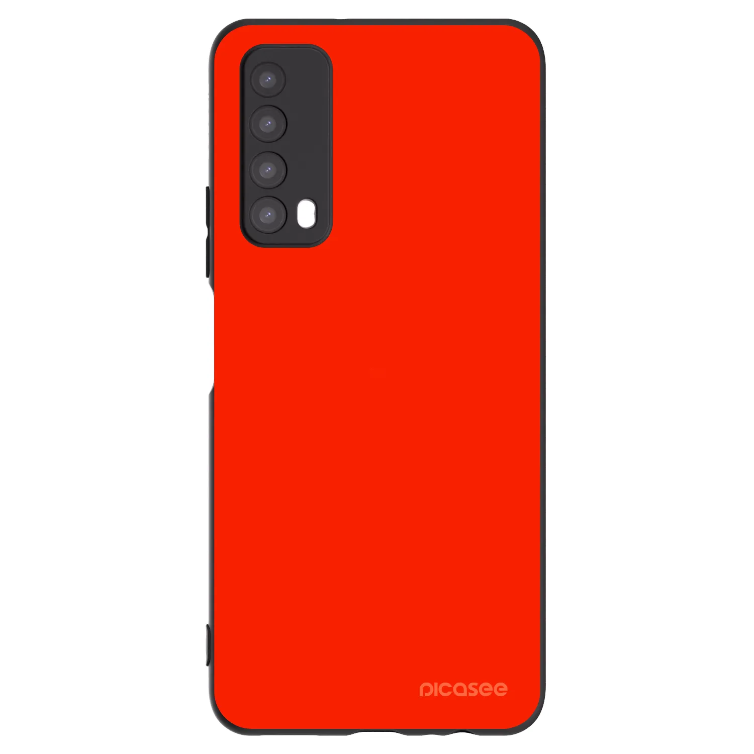 Picasee silikonový černý obal pro Huawei P Smart 2021 - Maranello Red