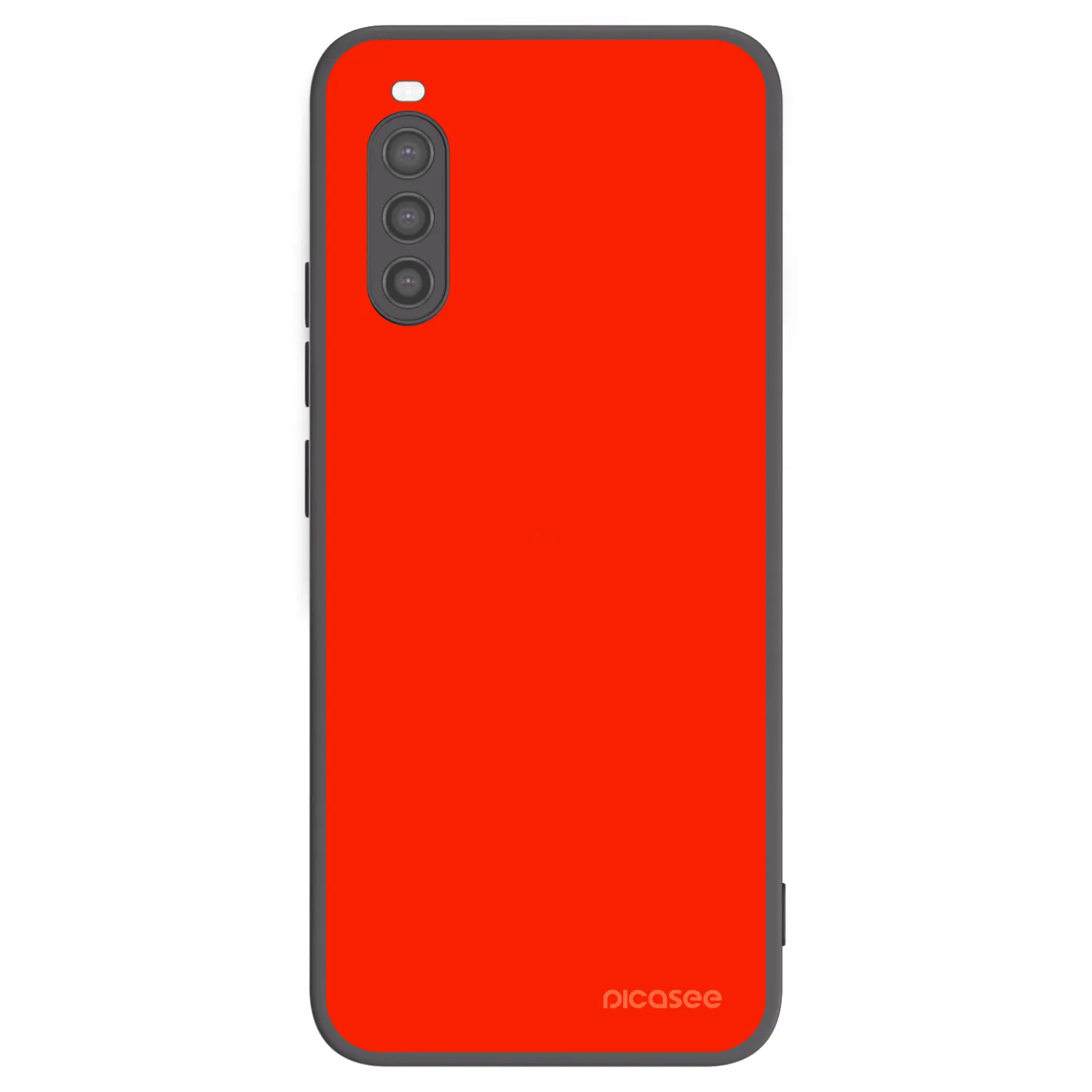 Picasee silikonový černý obal pro Sony Xperia 10 II - Maranello Red