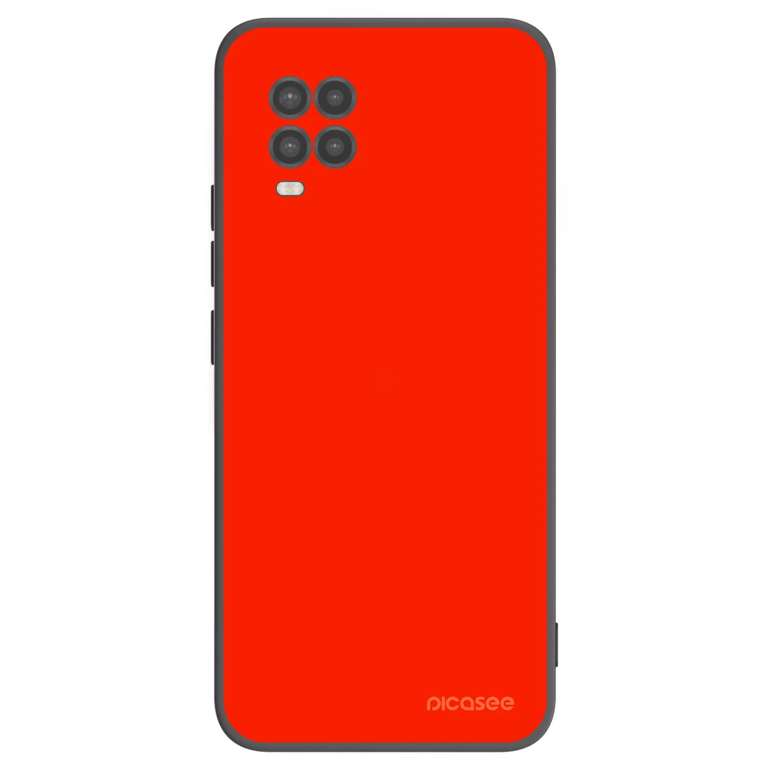 Picasee silikonový černý obal pro Xiaomi Mi 10 Lite - Maranello Red
