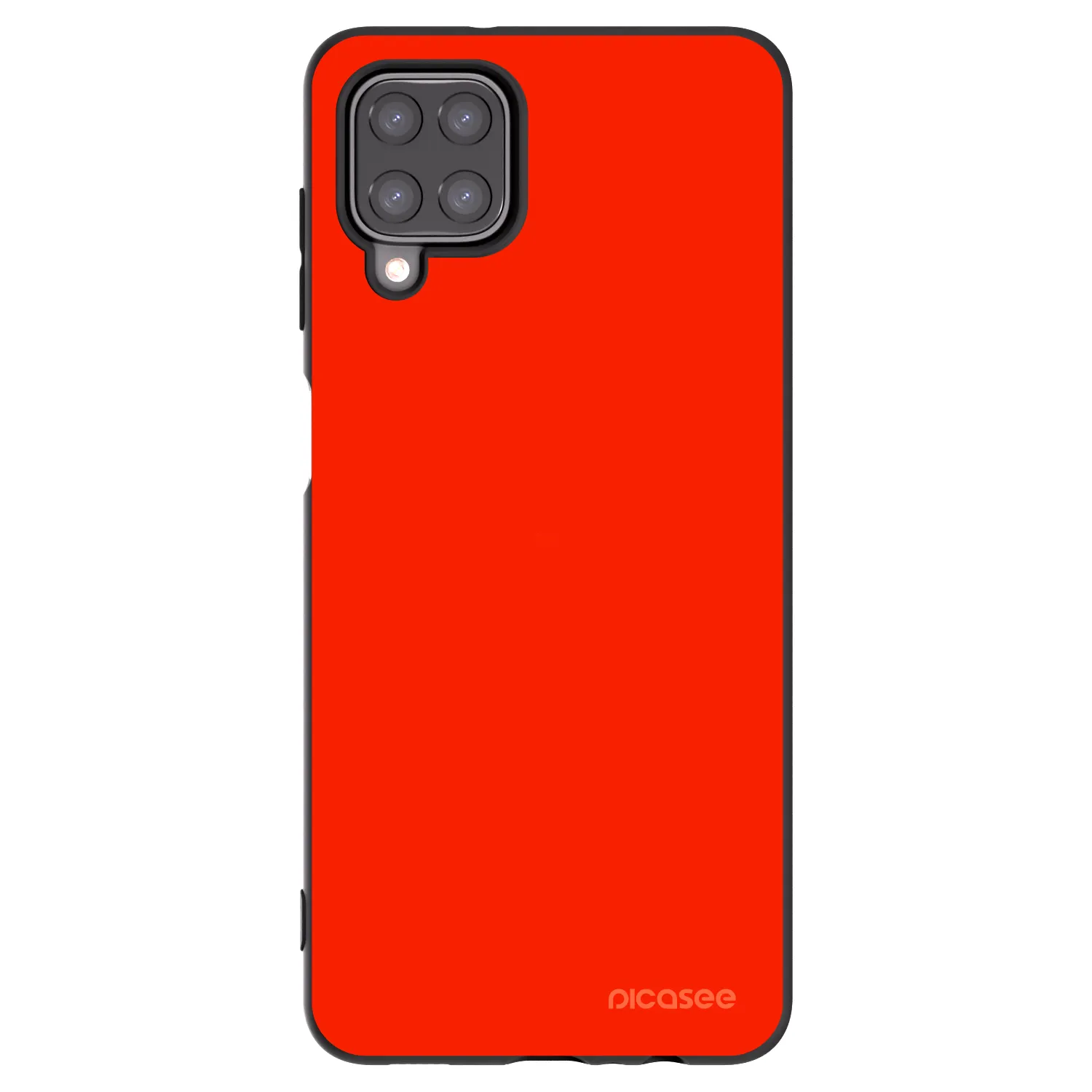 Picasee silikonový černý obal pro Samsung Galaxy A12 A125F - Maranello Red