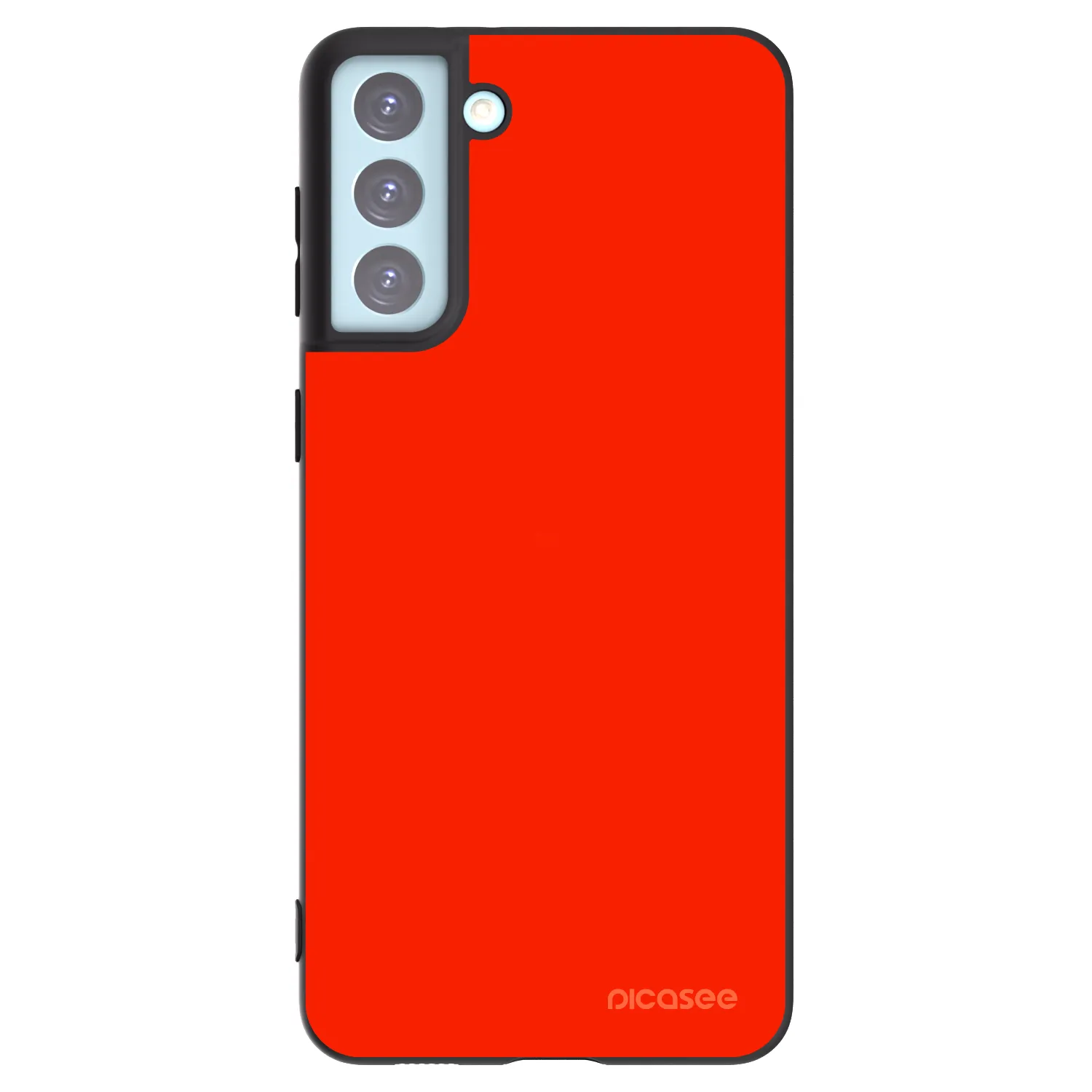 Picasee silikonový černý obal pro Samsung Galaxy S21+ 5G G996F - Maranello Red