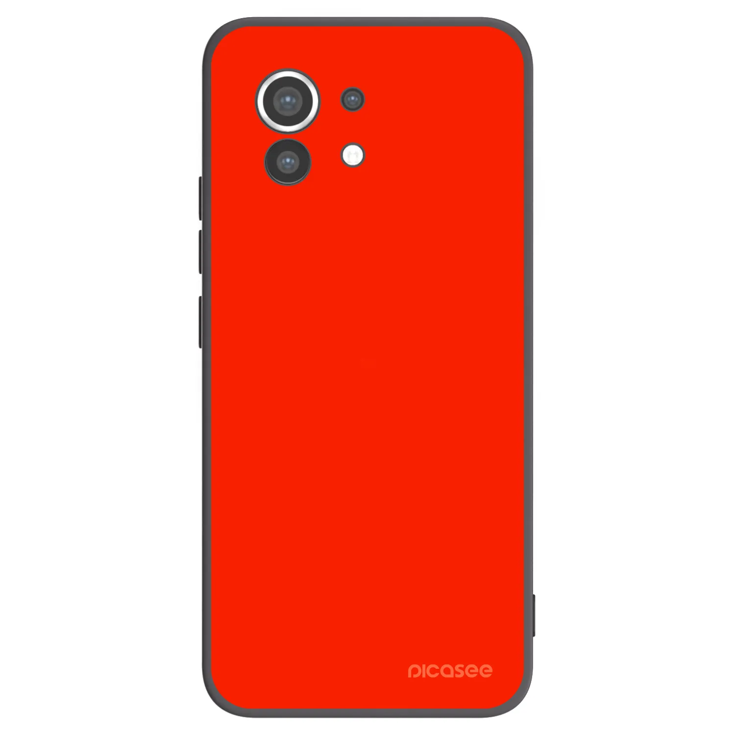 Picasee silikonový černý obal pro Xiaomi Mi 11 - Maranello Red