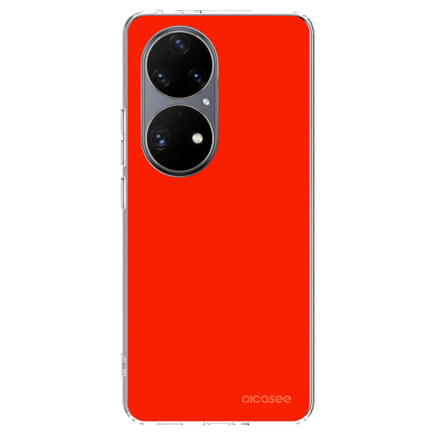 Picasee silikonový průhledný obal pro Huawei P50 - Maranello Red