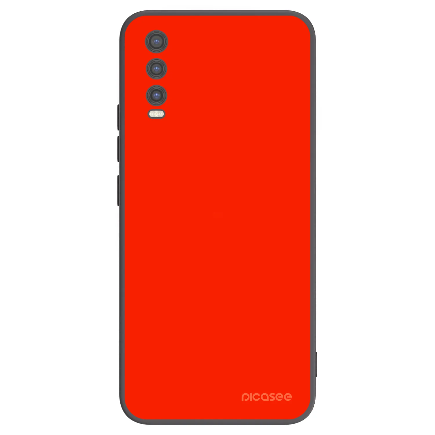 Picasee silikonový černý obal pro Vivo Y20s - Maranello Red