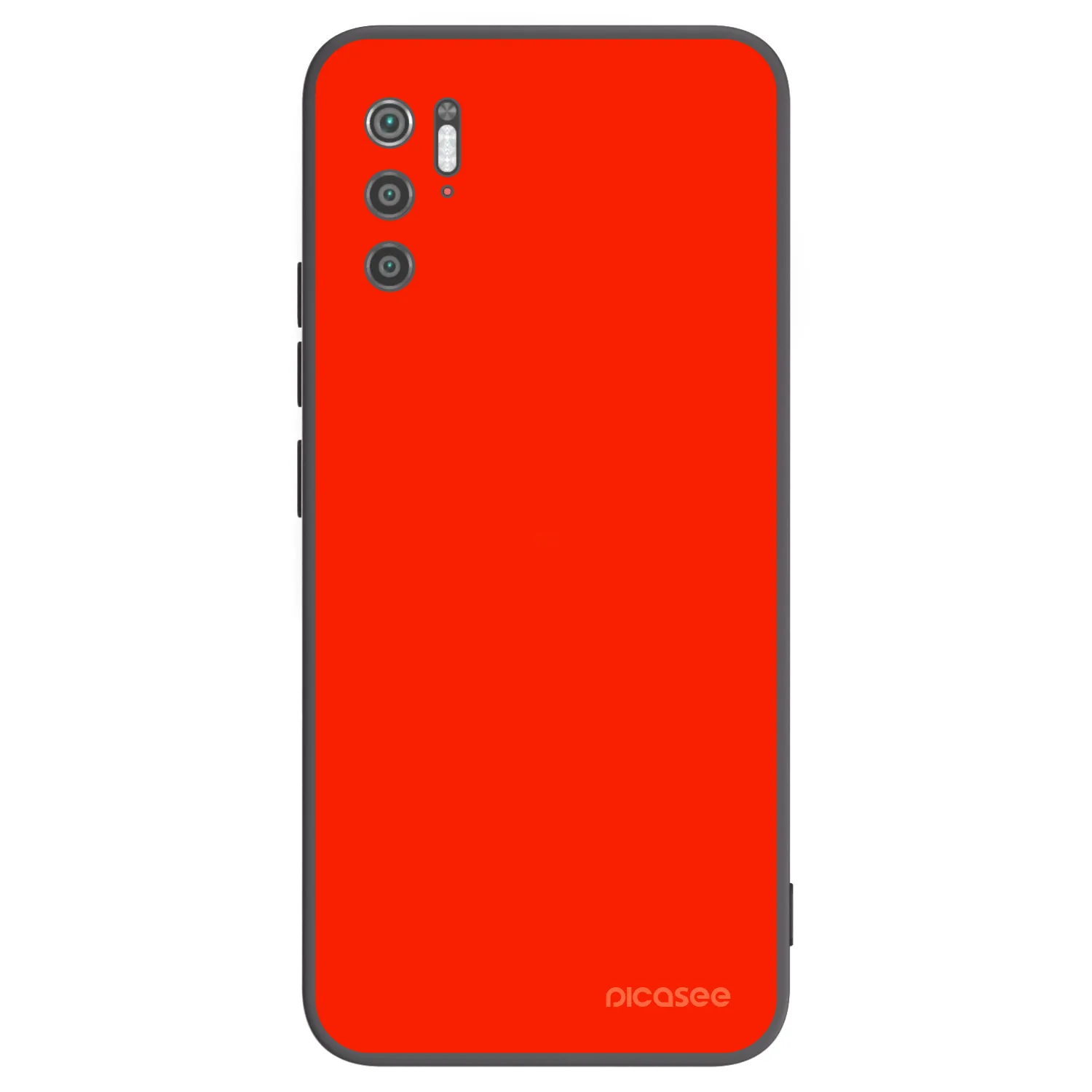 Picasee silikonový černý obal pro Xiaomi Poco M3 Pro 5G - Maranello Red