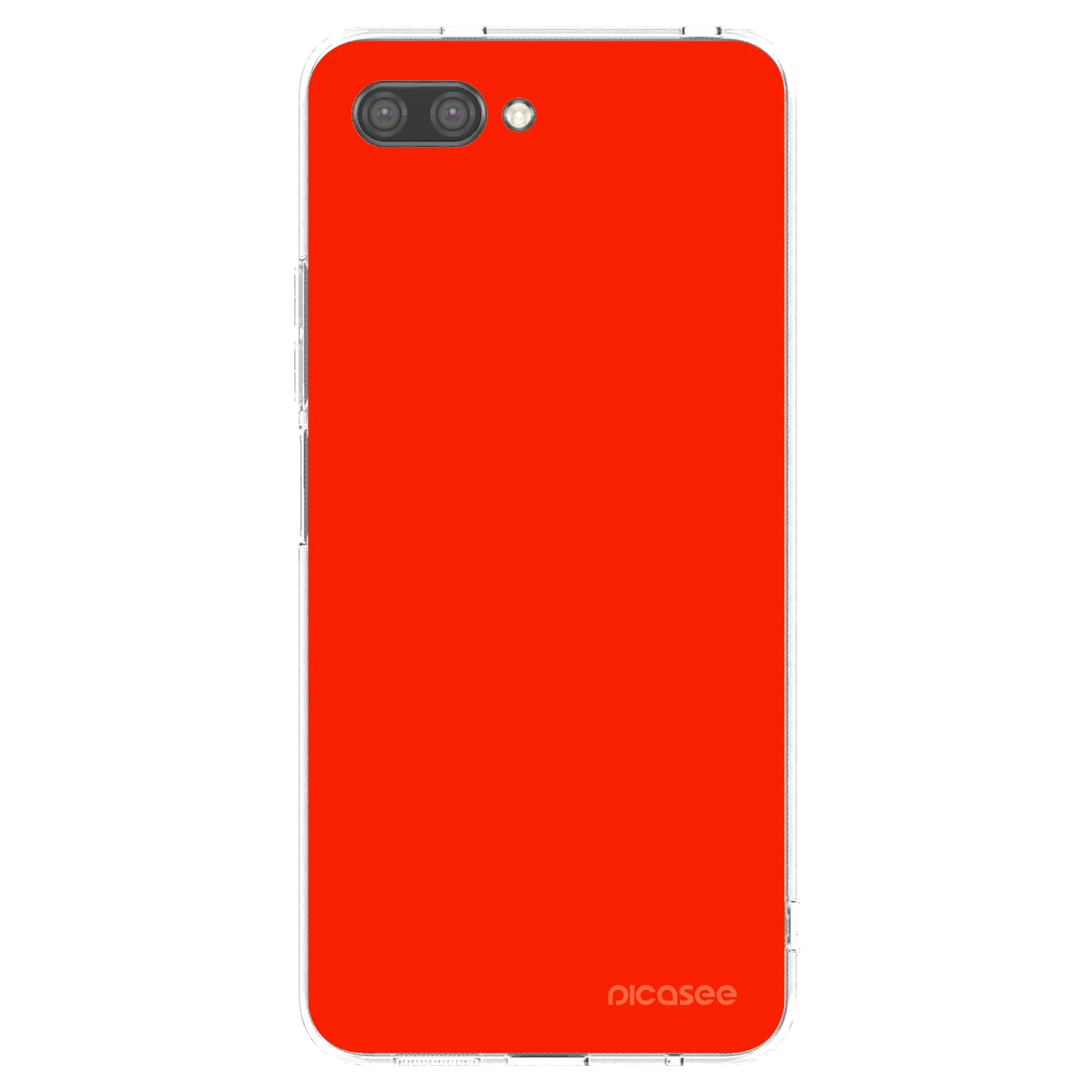 Picasee silikonový průhledný obal pro Honor 10 - Maranello Red