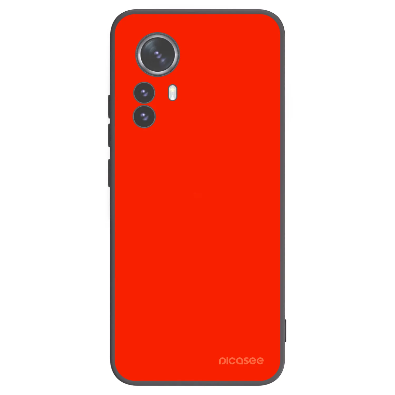 Picasee silikonový černý obal pro Xiaomi 12 Pro - Maranello Red