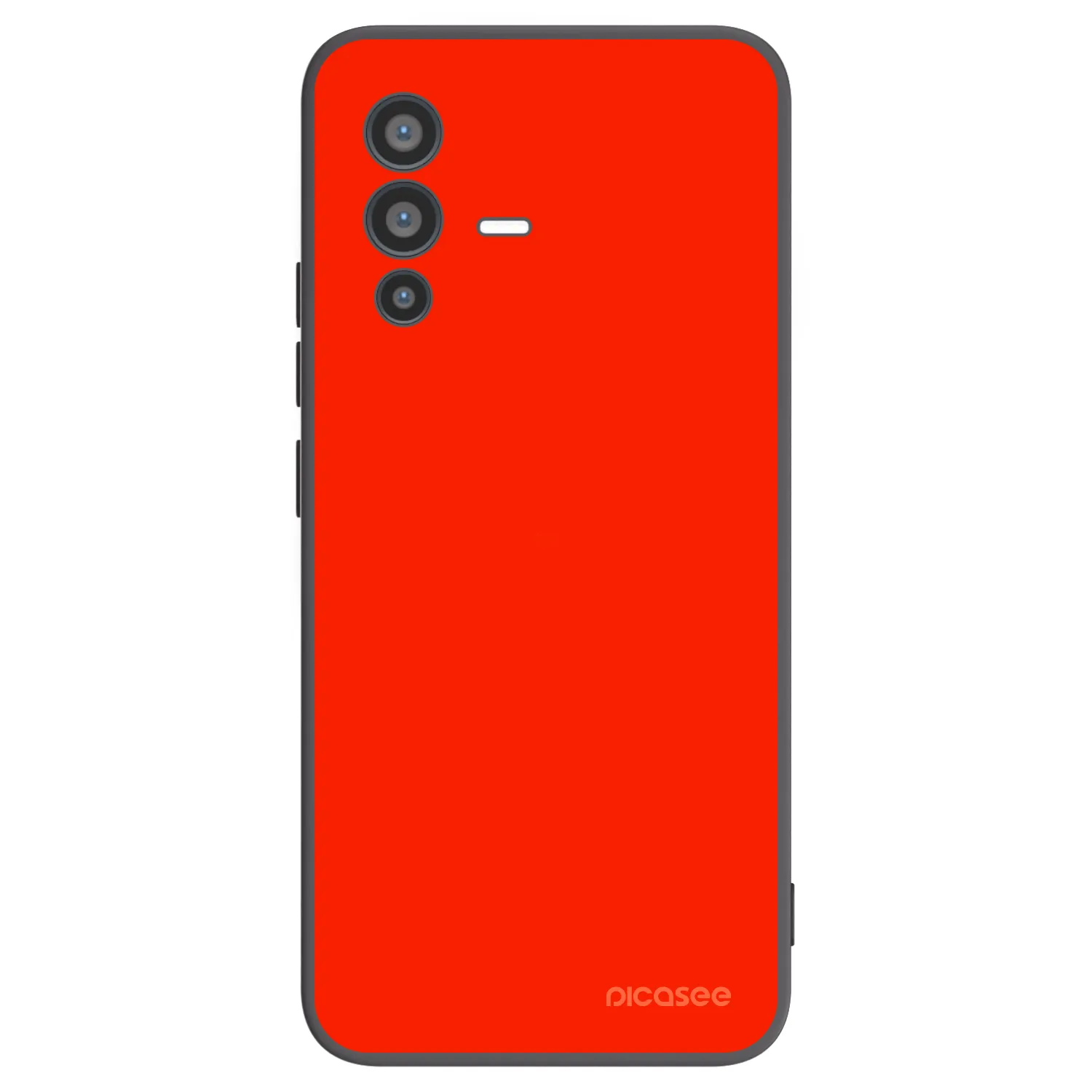Picasee silikonový černý obal pro Vivo V23 5G - Maranello Red