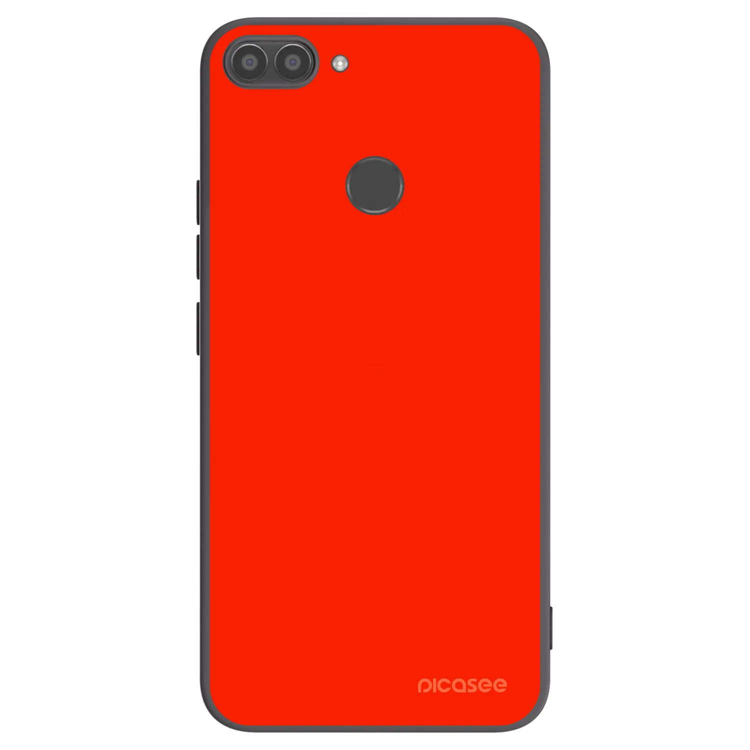 Picasee silikonový černý obal pro Huawei P Smart - Maranello Red