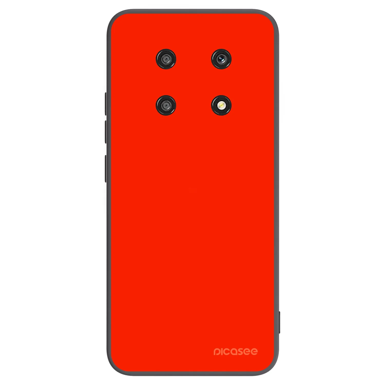Picasee silikonový černý obal pro Honor Magic4 Lite 5G - Maranello Red