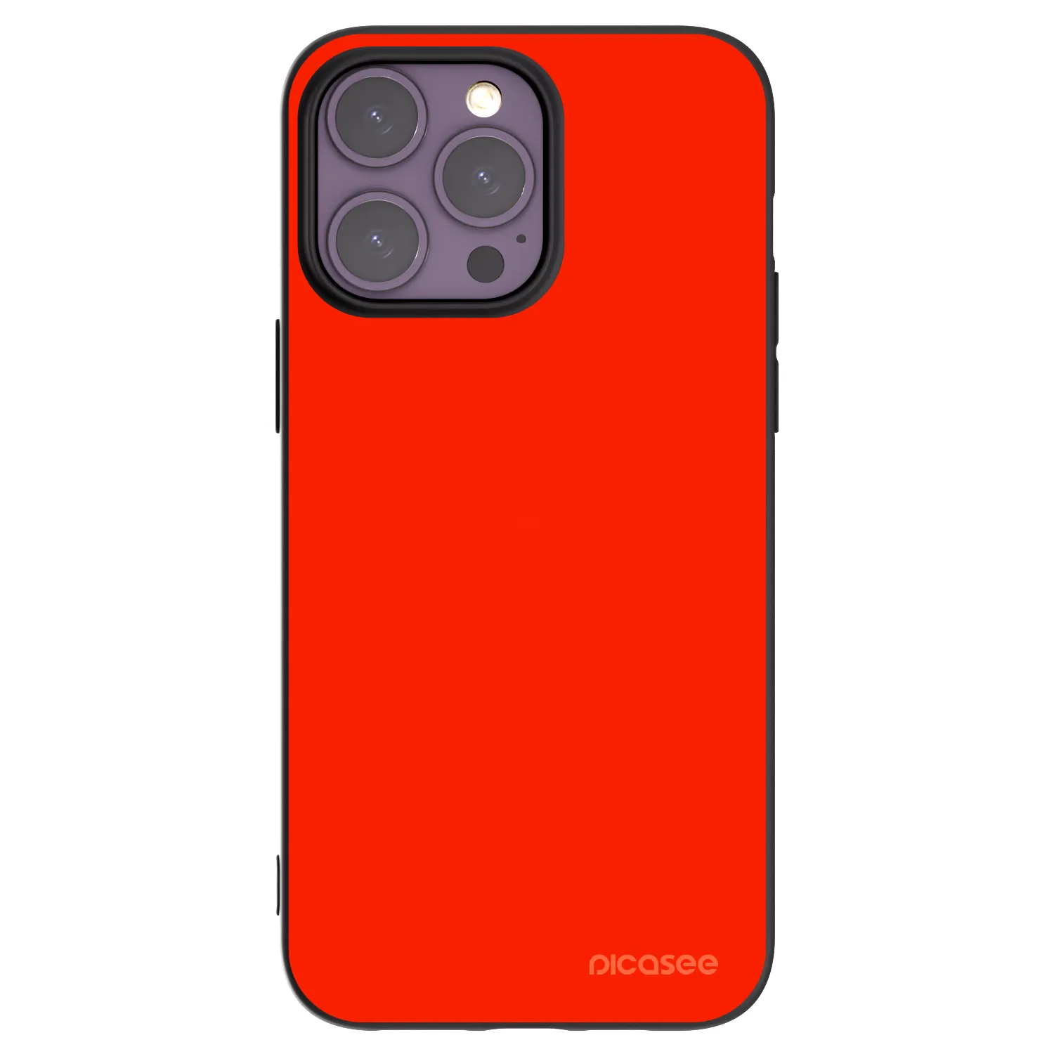 Picasee silikonový černý obal pro Apple iPhone 14 Pro Max - Maranello Red