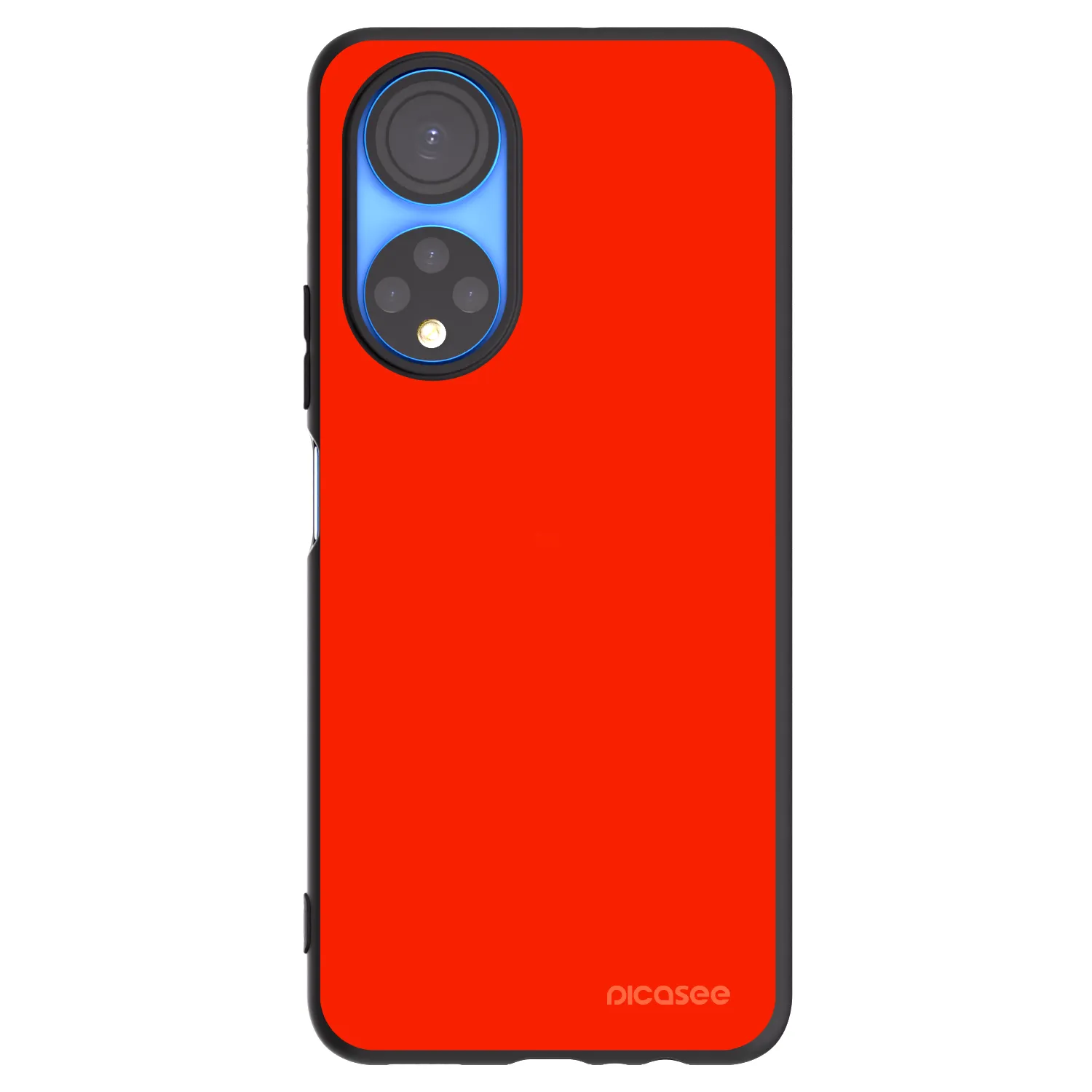 Picasee silikonový černý obal pro Honor X7 - Maranello Red