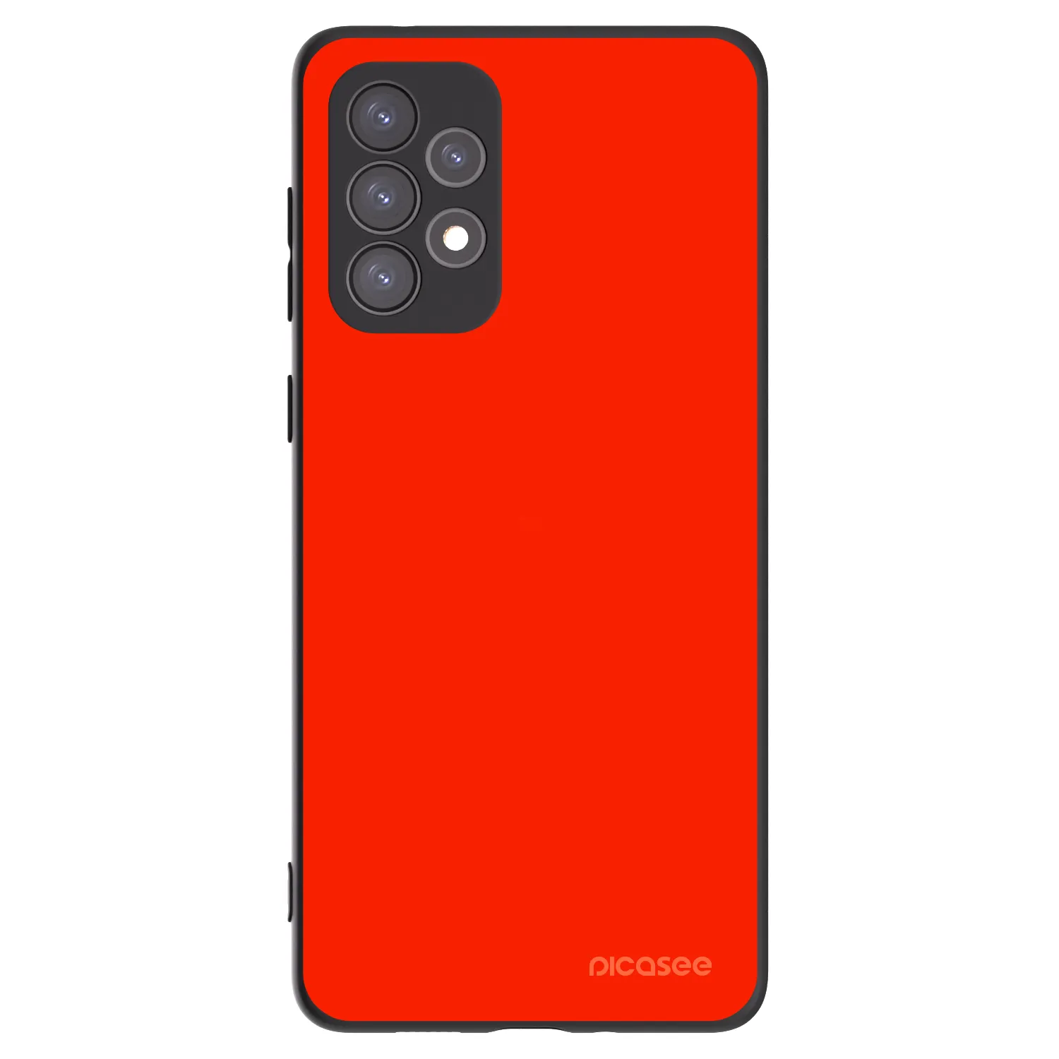 Picasee silikonový černý obal pro Samsung Galaxy A73 5G - Maranello Red