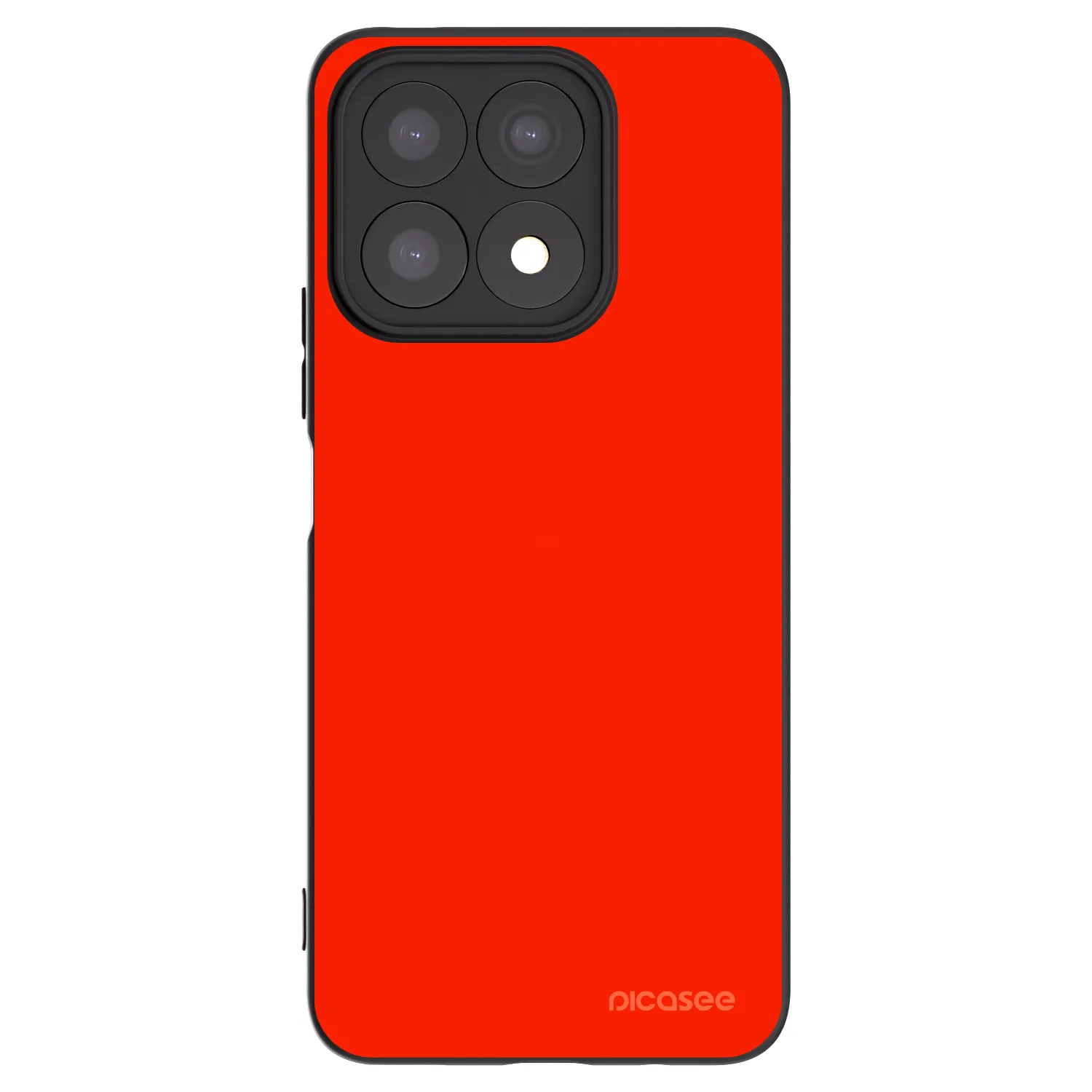 Picasee silikonový černý obal pro Honor X8a - Maranello Red