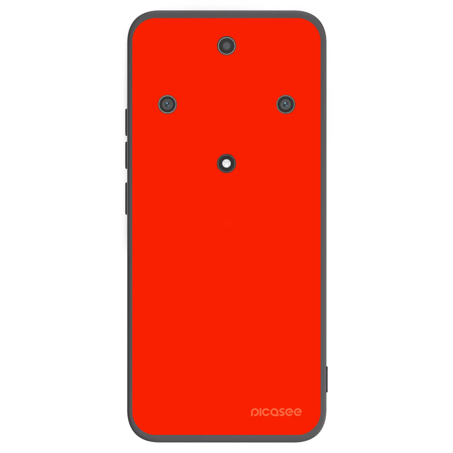 Picasee silikonový černý obal pro Honor Magic5 Lite 5G - Maranello Red