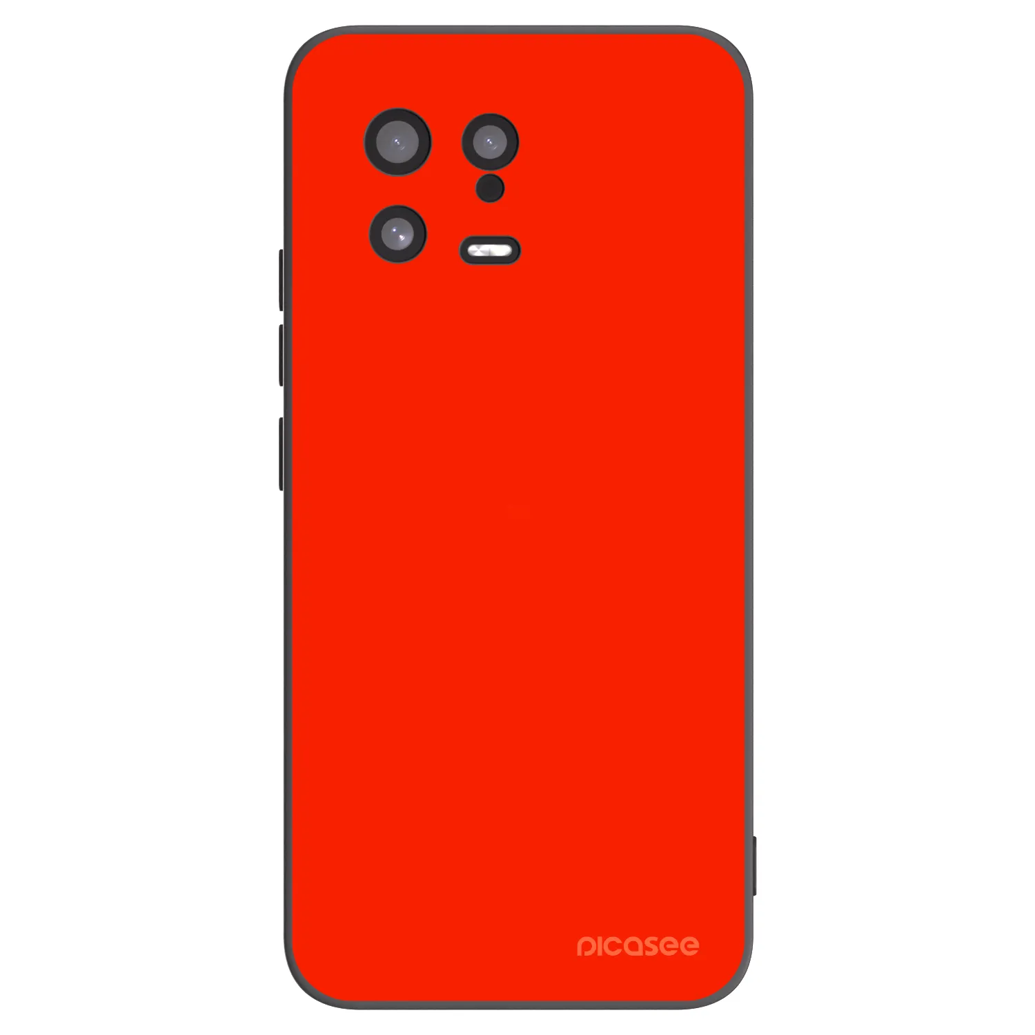 Picasee silikonový černý obal pro Xiaomi 13 - Maranello Red