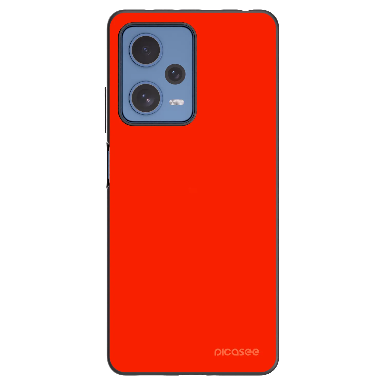 Picasee silikonový černý obal pro Xiaomi Redmi Note 12 Pro 5G - Maranello Red
