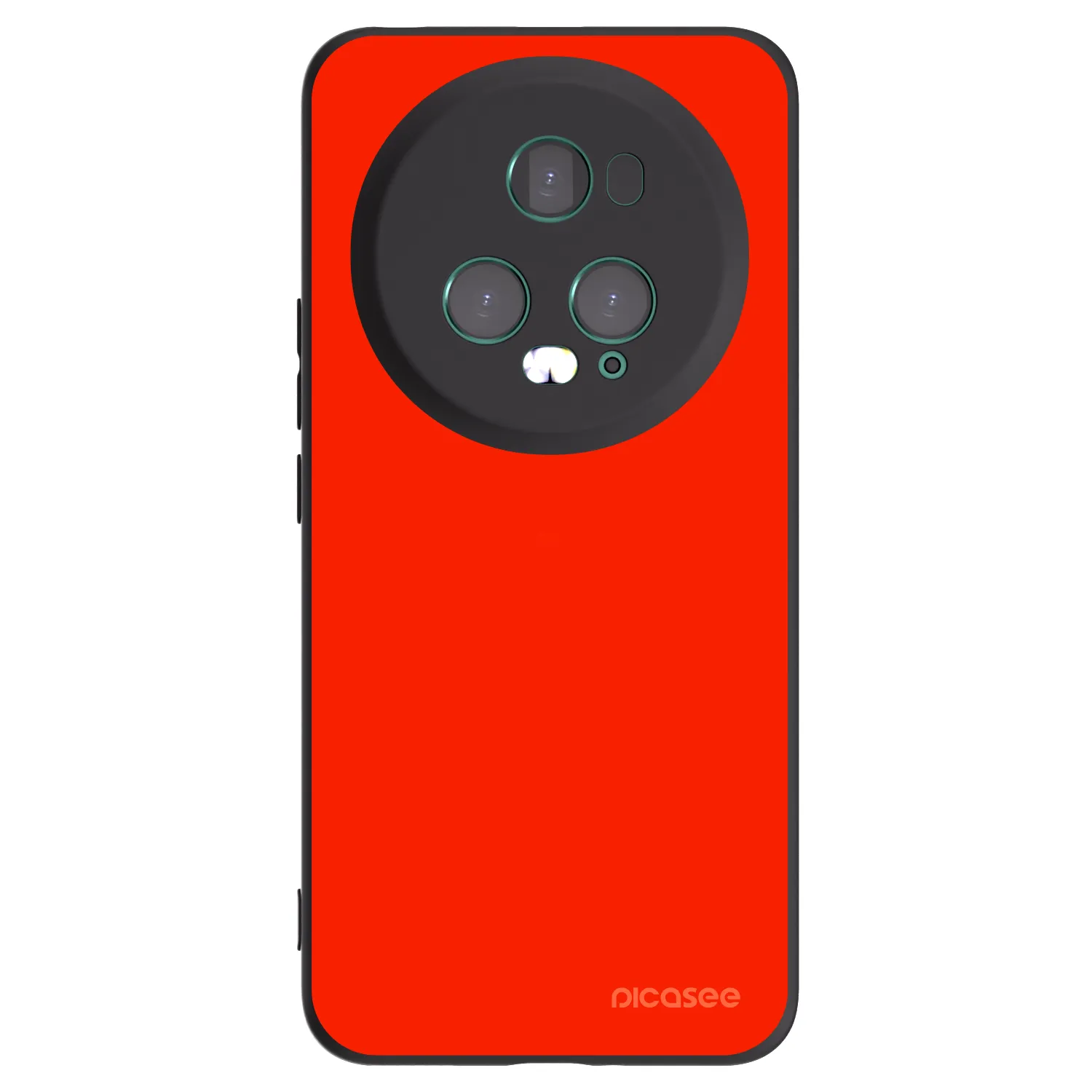 Picasee silikonový černý obal pro Honor Magic5 Pro - Maranello Red