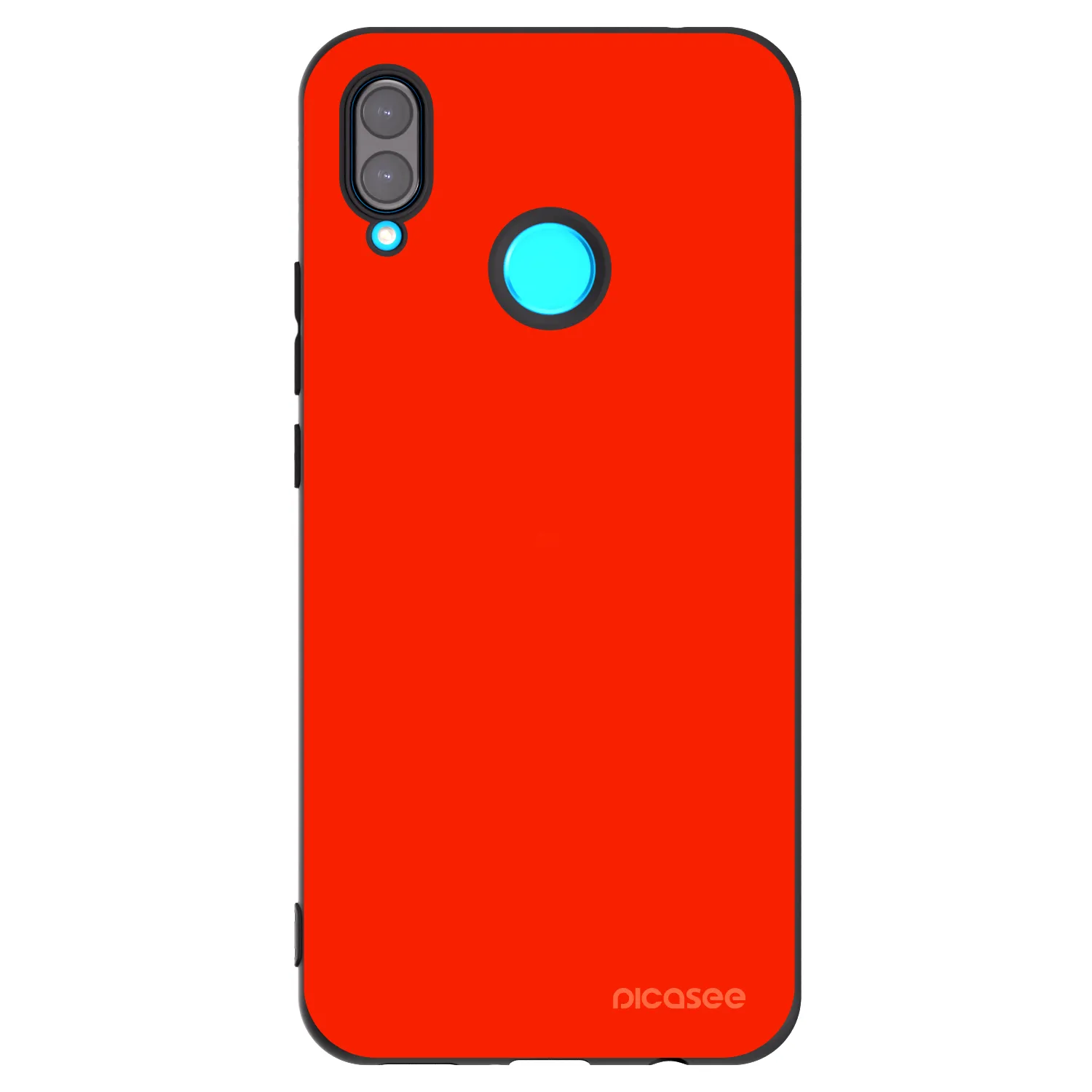 Picasee silikonový černý obal pro Huawei Nova 3 - Maranello Red