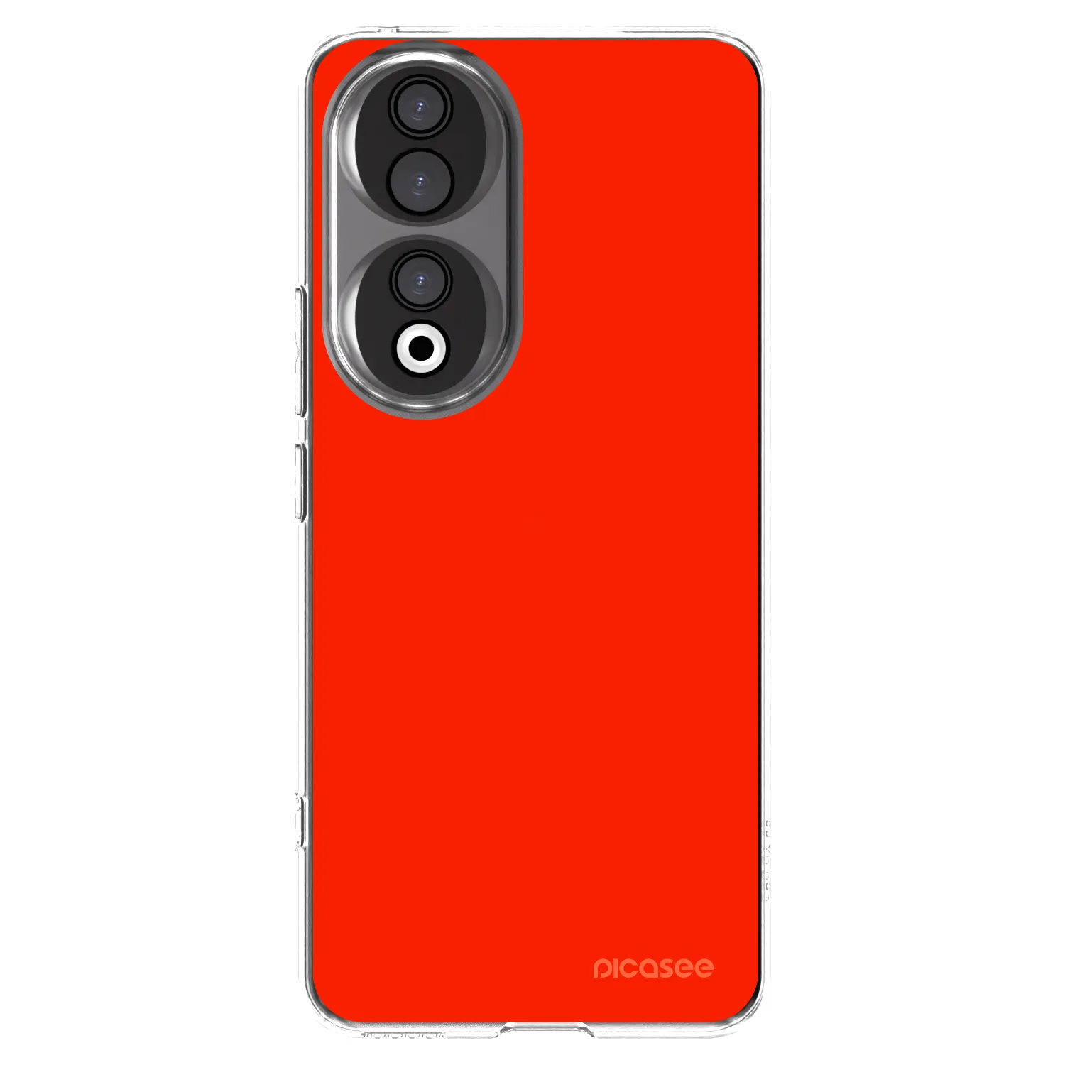 Picasee silikonový průhledný obal pro Honor 90 5G - Maranello Red