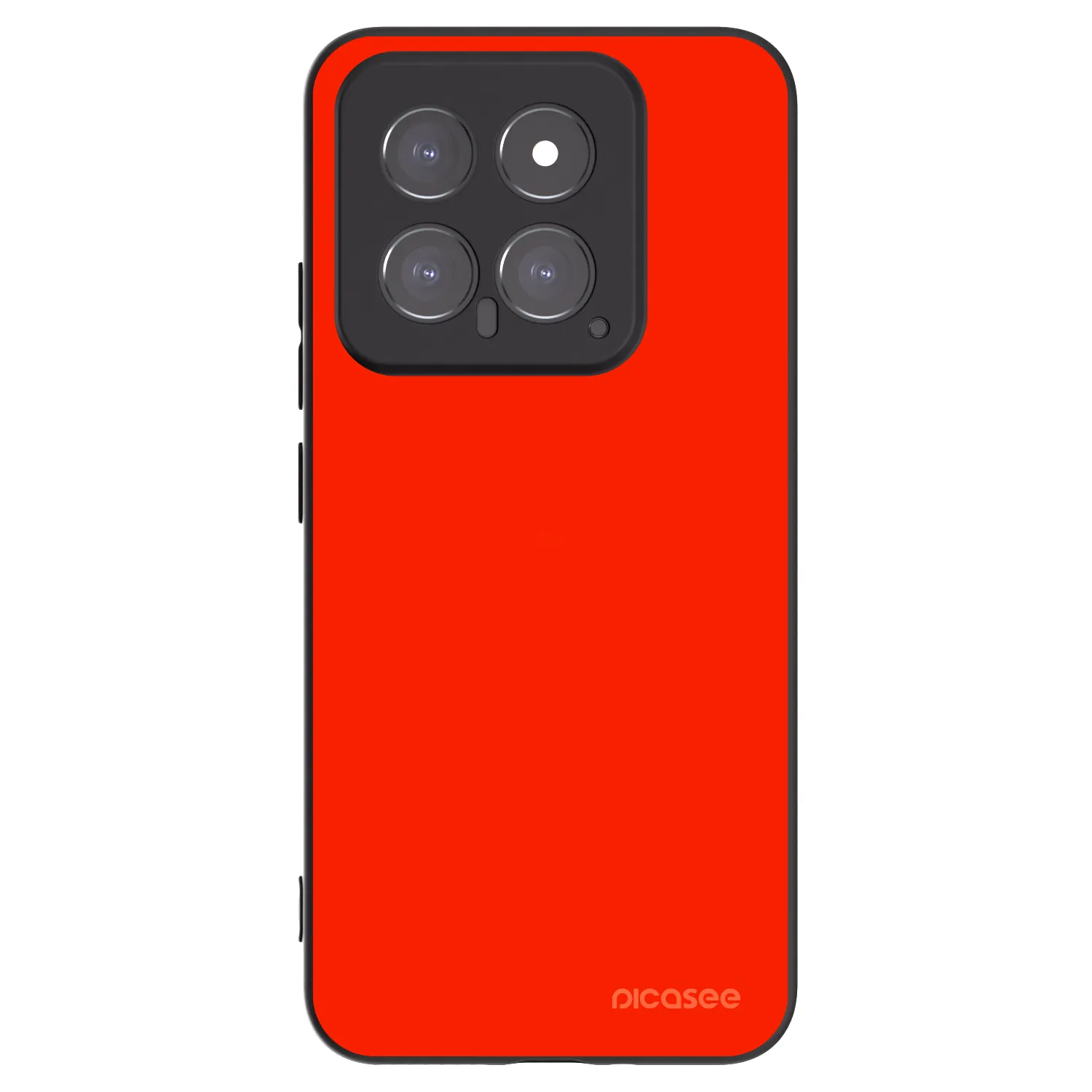 Picasee silikonový černý obal pro Xiaomi 14 - Maranello Red