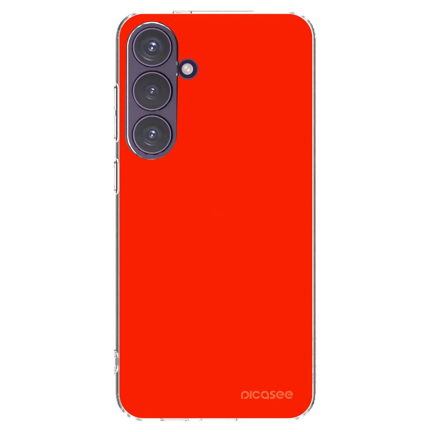 Picasee silikonový průhledný obal pro Samsung Galaxy S24+ S926B 5G - Maranello Red