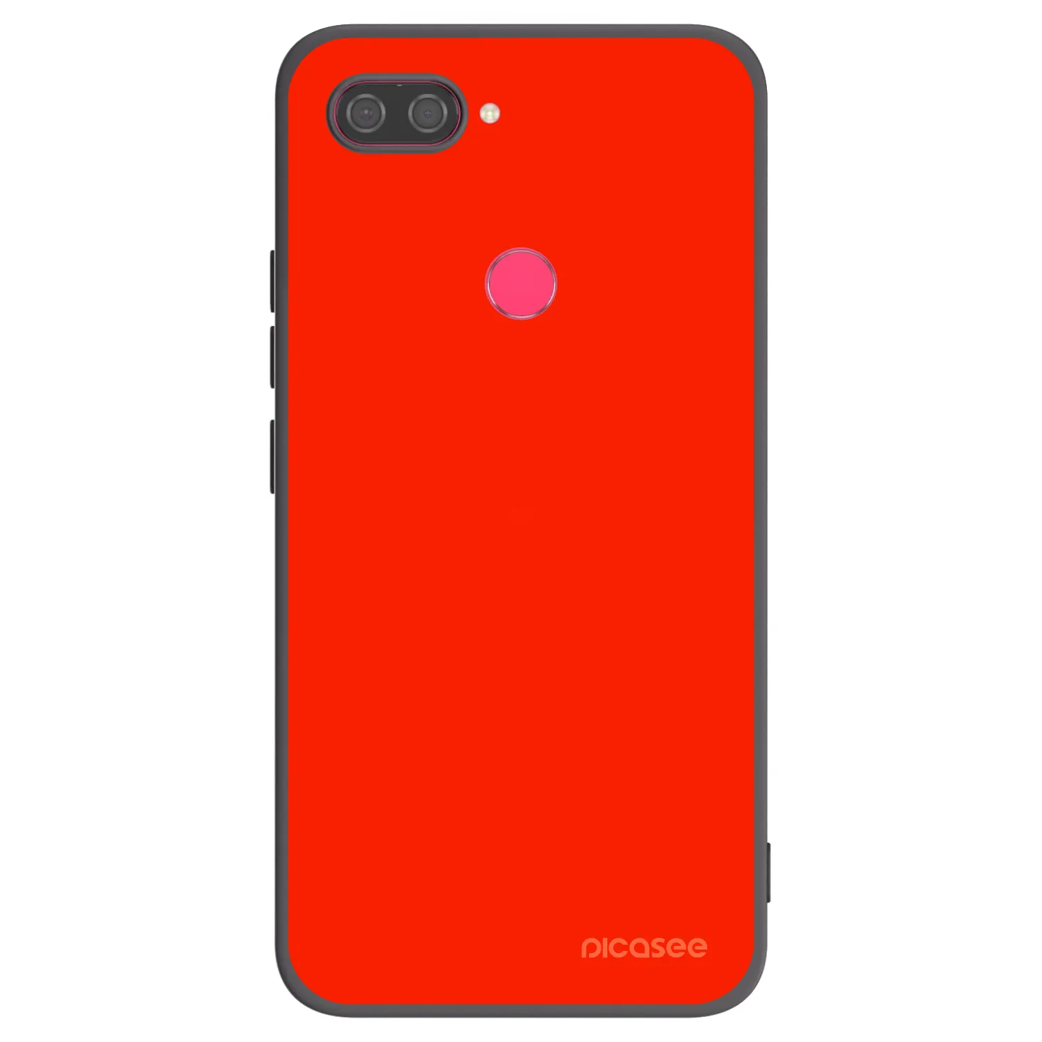 Picasee silikonový černý obal pro Xiaomi Mi 8 Lite - Maranello Red