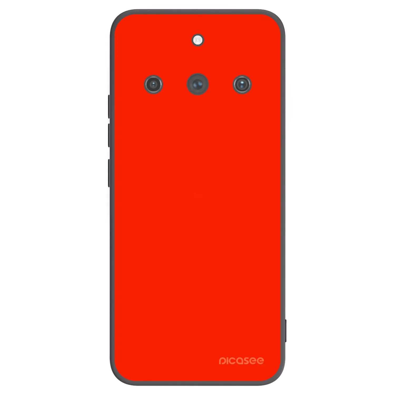 Picasee silikonový černý obal pro Realme 11 Pro+ - Maranello Red