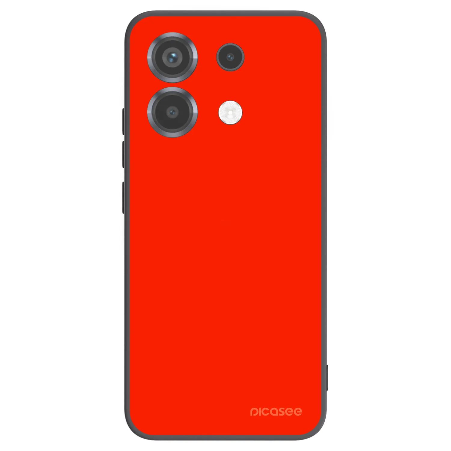 Picasee silikonový černý obal pro Xiaomi Poco X6 - Maranello Red