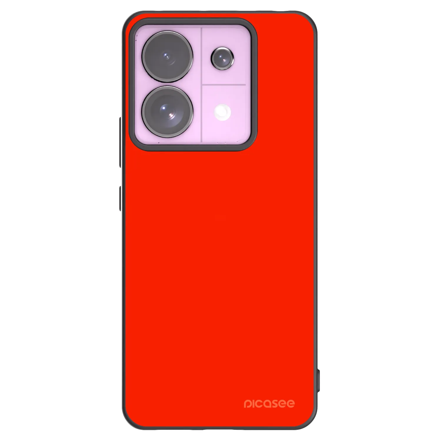 Picasee silikonový černý obal pro Xiaomi Redmi Note 13 Pro 5G - Maranello Red