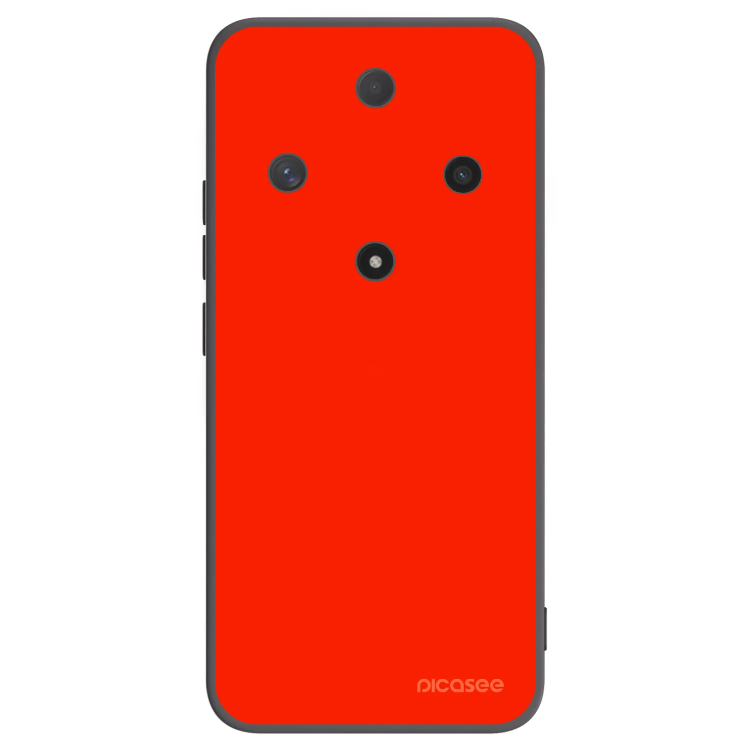 Picasee silikonový černý obal pro Honor Magic6 Lite 5G - Maranello Red