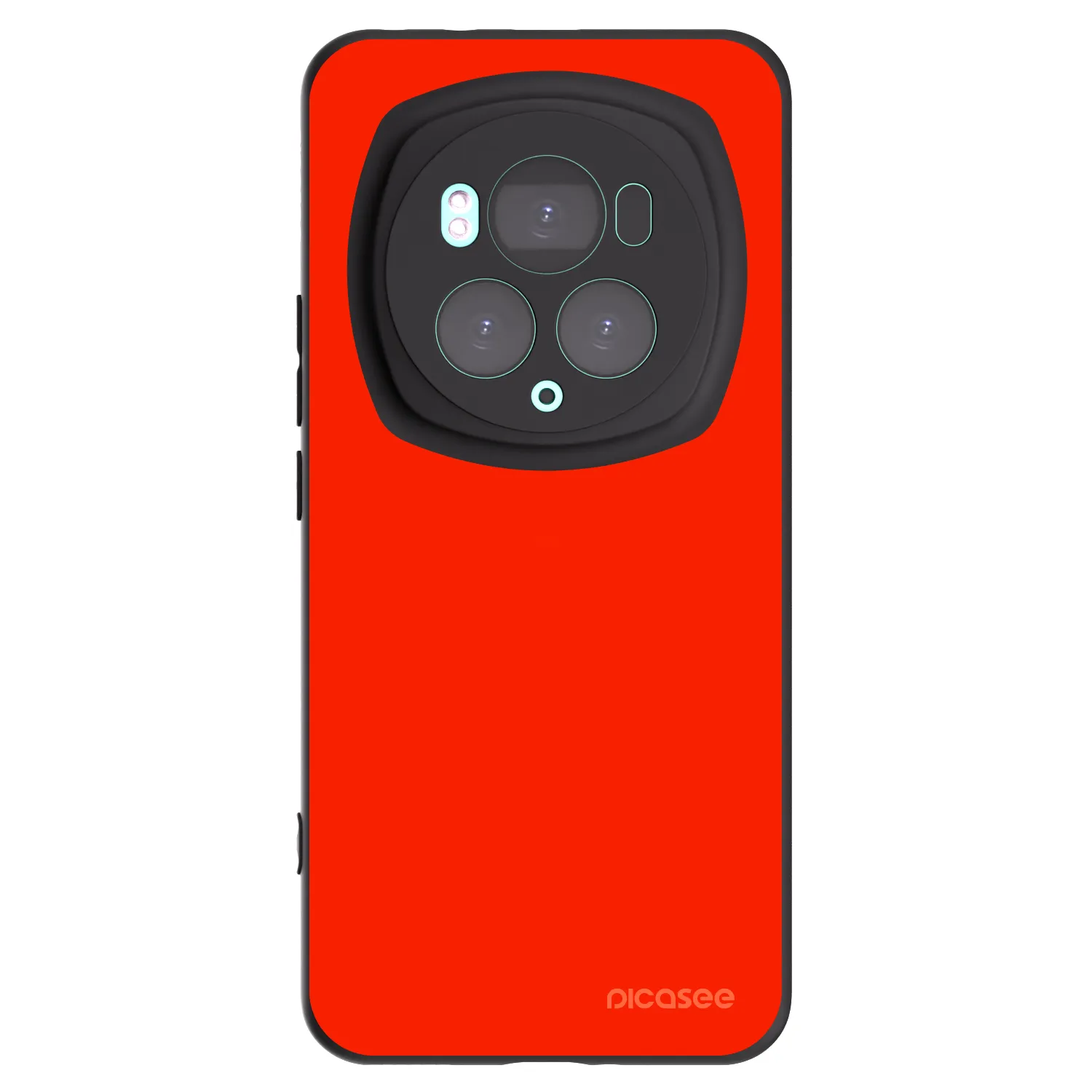 Picasee silikonový černý obal pro Honor Magic6 Pro - Maranello Red