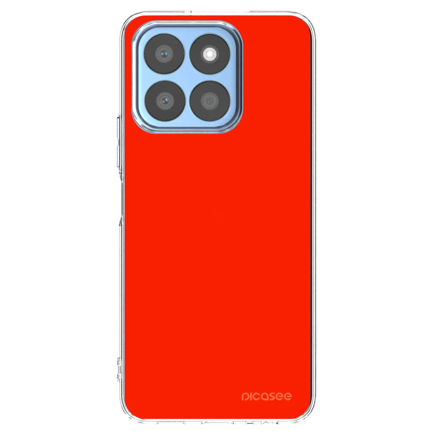 Picasee silikonový průhledný obal pro Honor X8b - Maranello Red