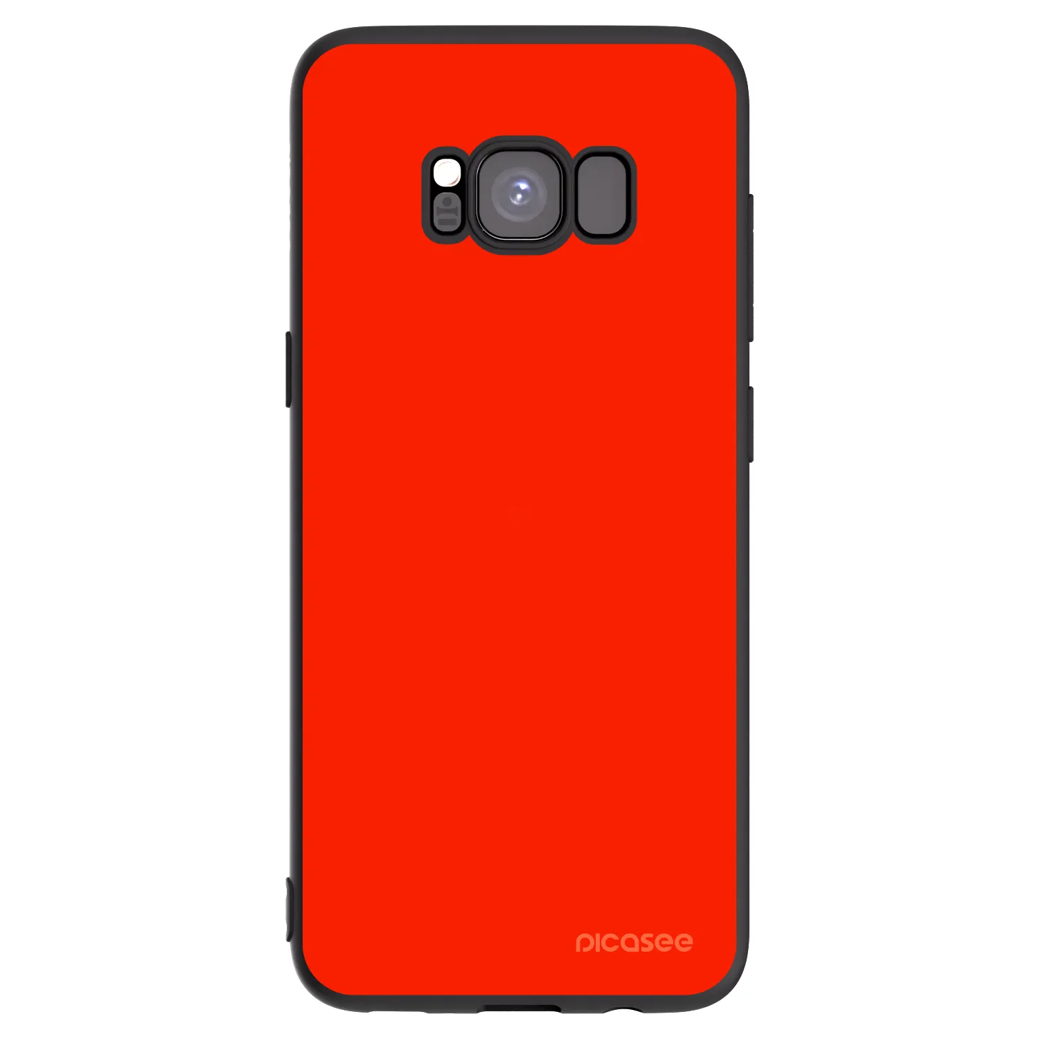 Picasee silikonový černý obal pro Samsung Galaxy S8 G950F - Maranello Red