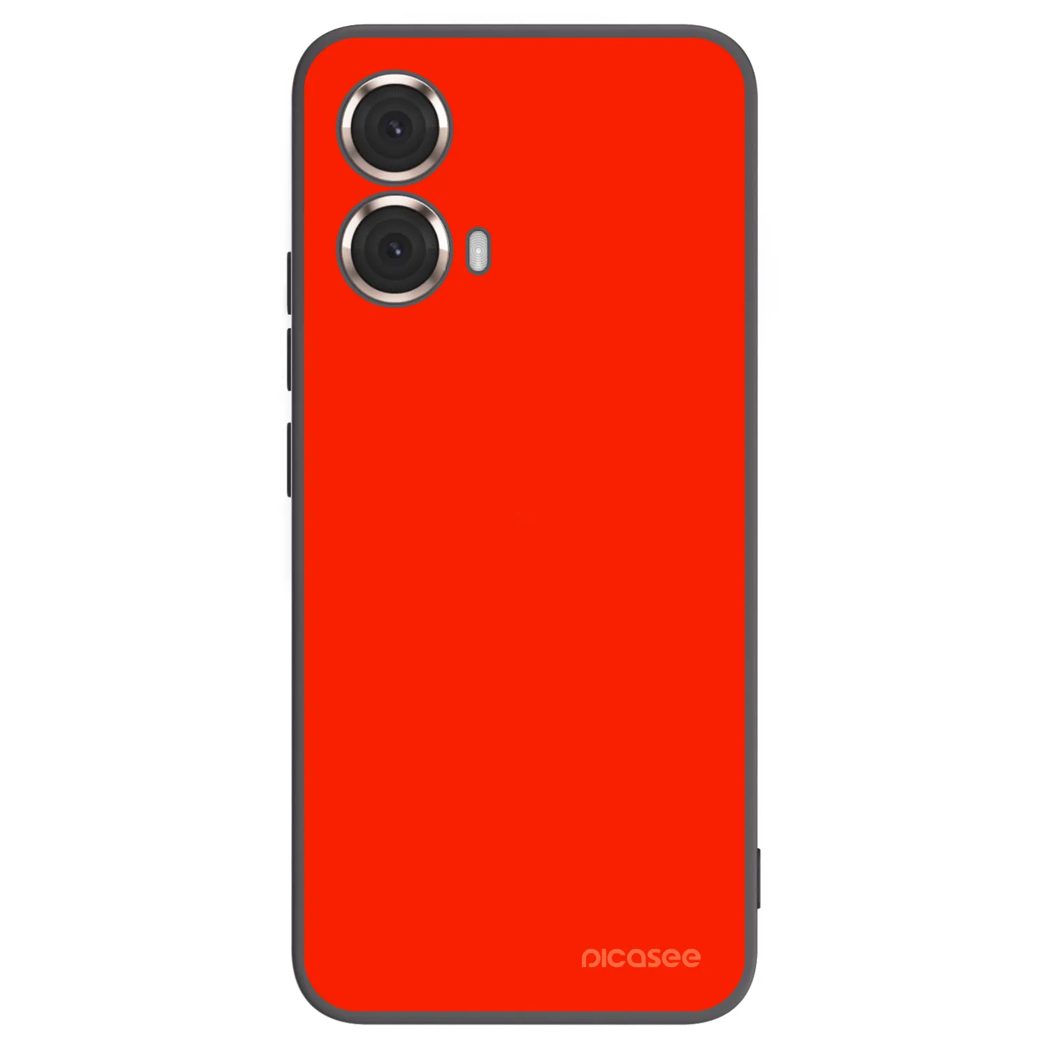 Picasee silikonový černý obal pro Motorola Moto G85 - Maranello Red