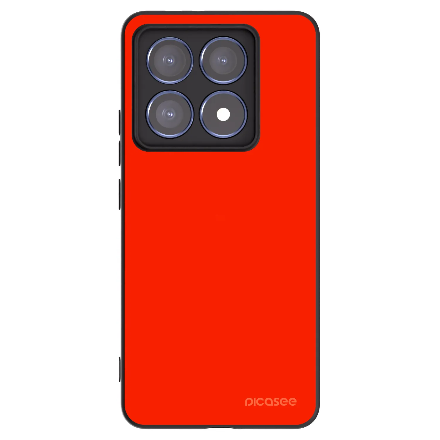 Picasee silikonový černý obal pro Xiaomi 14T Pro - Maranello Red