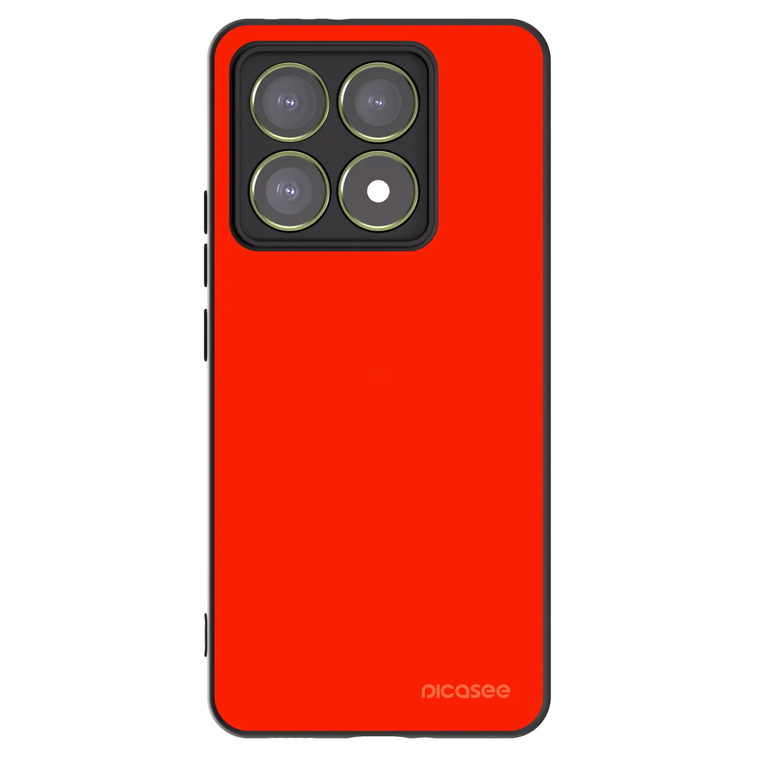 Picasee silikonový černý obal pro Xiaomi 14T - Maranello Red