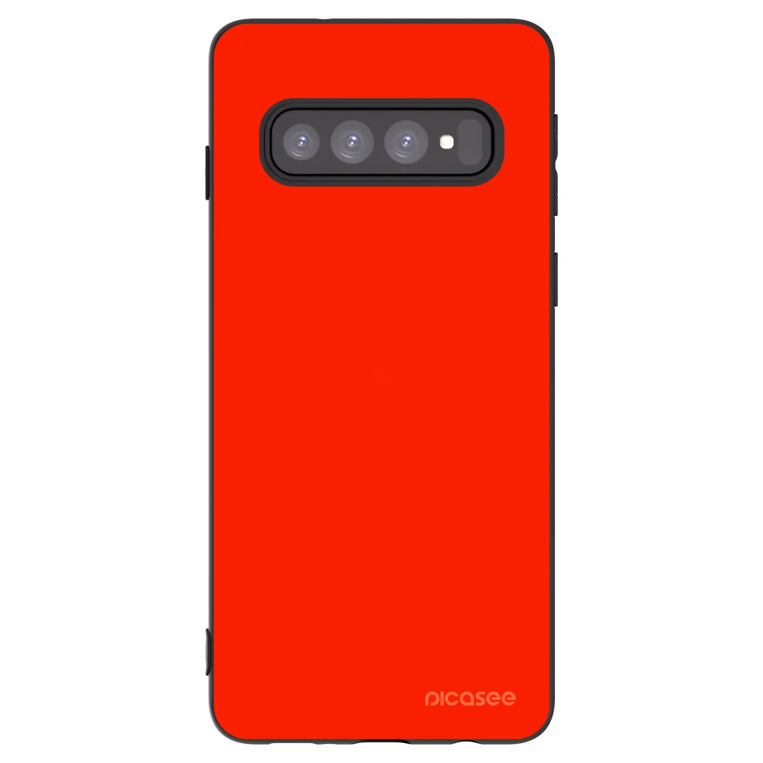 Picasee silikonový černý obal pro Samsung Galaxy S10 G973 - Maranello Red