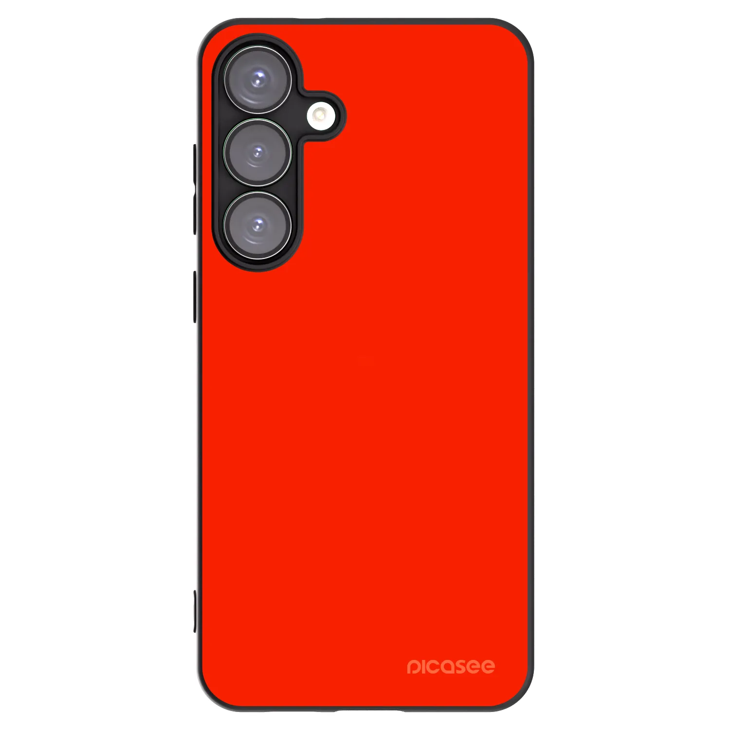 Picasee silikonový černý obal pro Samsung Galaxy S25+ 5G - Maranello Red