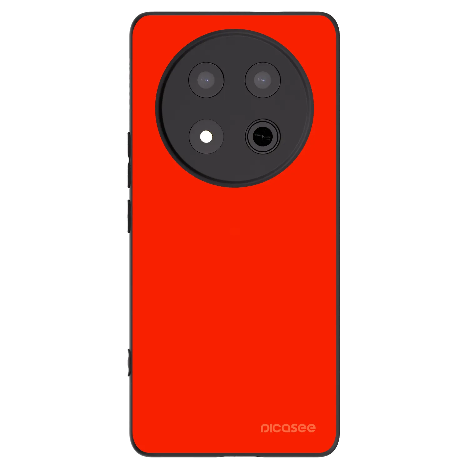 Picasee silikonový černý obal pro Honor Magic7 Lite 5G - Maranello Red