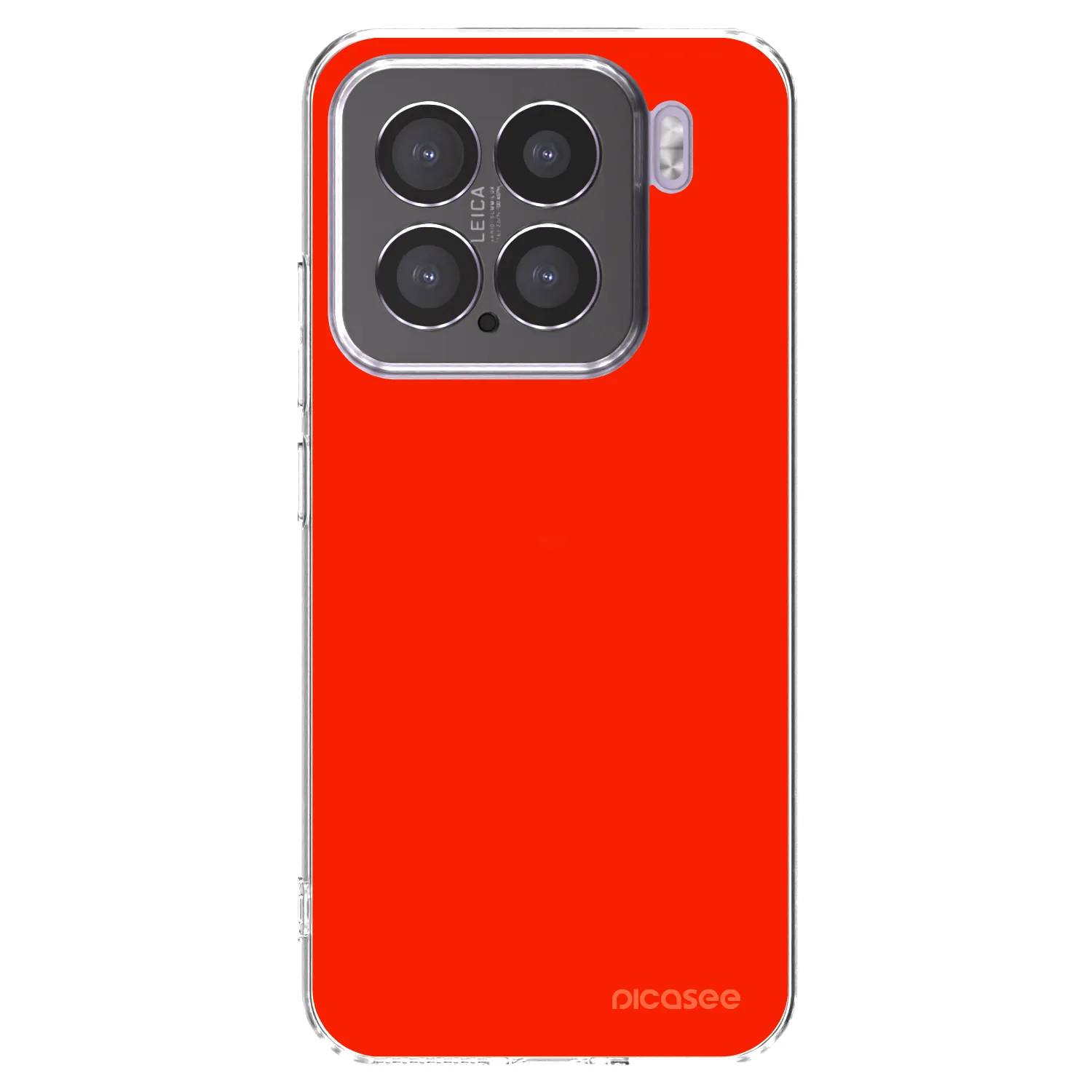 Picasee silikonový průhledný obal pro Xiaomi 15 - Maranello Red