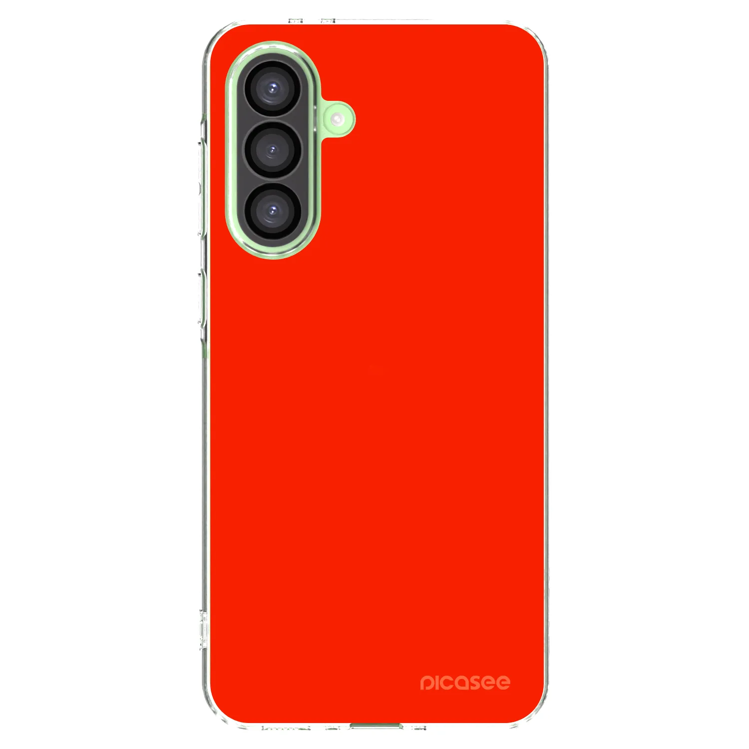 Picasee silikonový průhledný obal pro Samsung Galaxy A26 5G A266B - Maranello Red