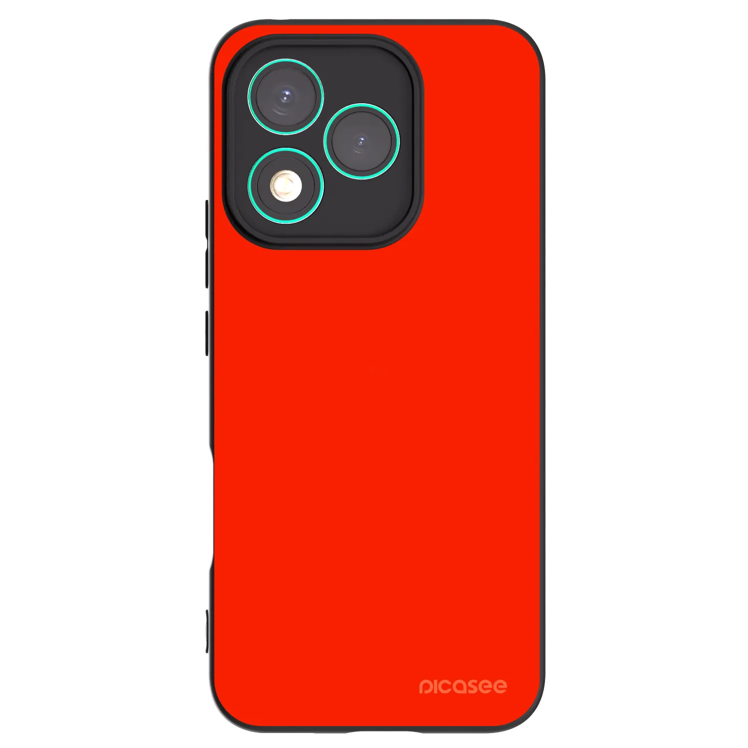 Picasee silikonový černý obal pro Honor 400 Lite 5G - Maranello Red