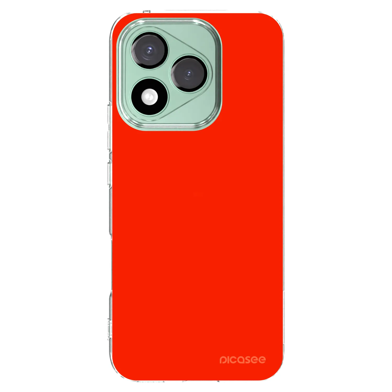 Picasee silikonový průhledný obal pro Honor 400 Lite 5G - Maranello Red