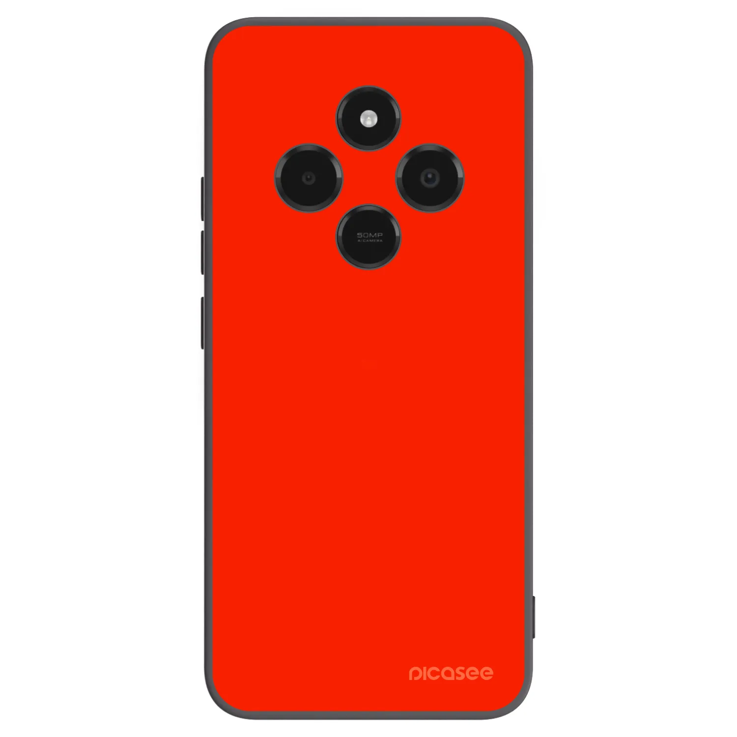 Picasee silikonový černý obal pro Xiaomi Poco C75 - Maranello Red