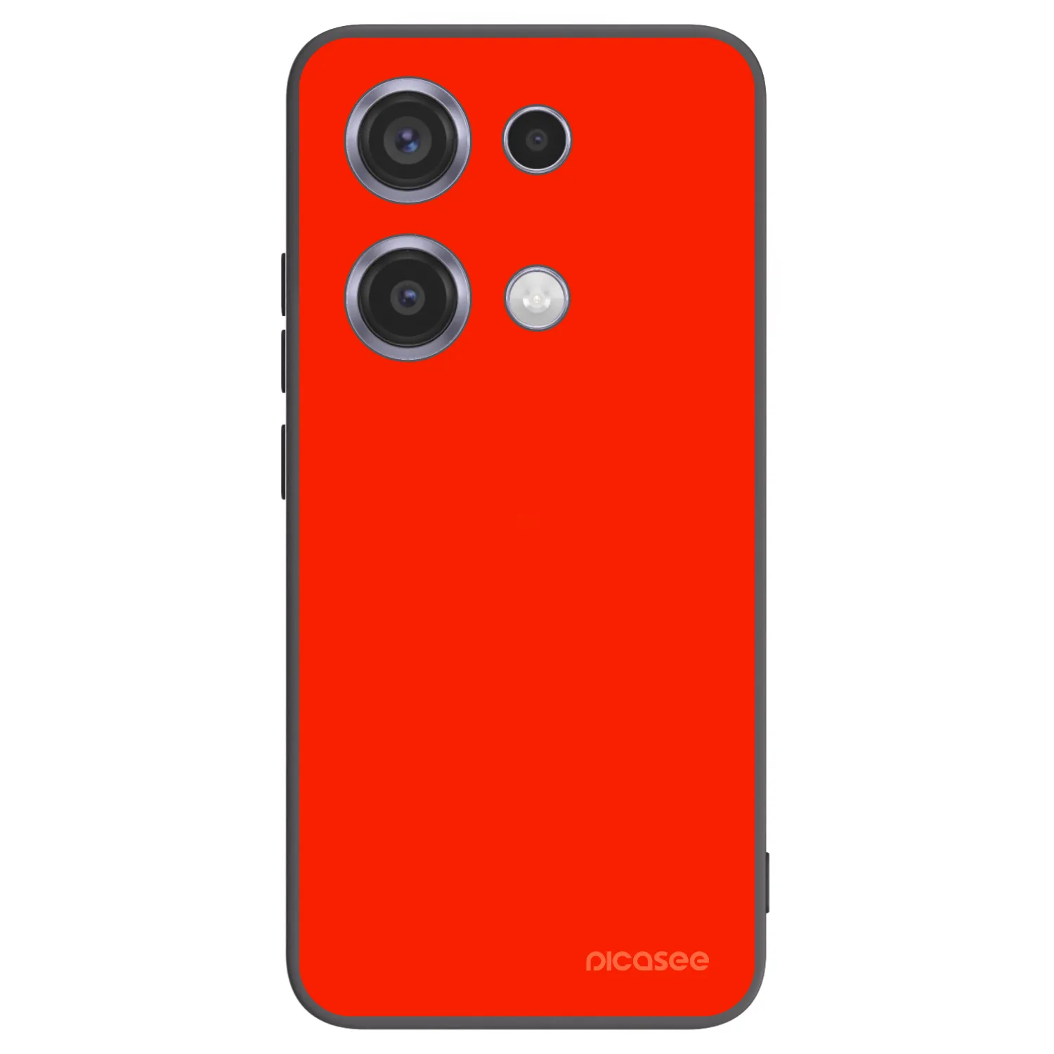 Picasee silikonový černý obal pro Xiaomi Redmi Note 14S - Maranello Red