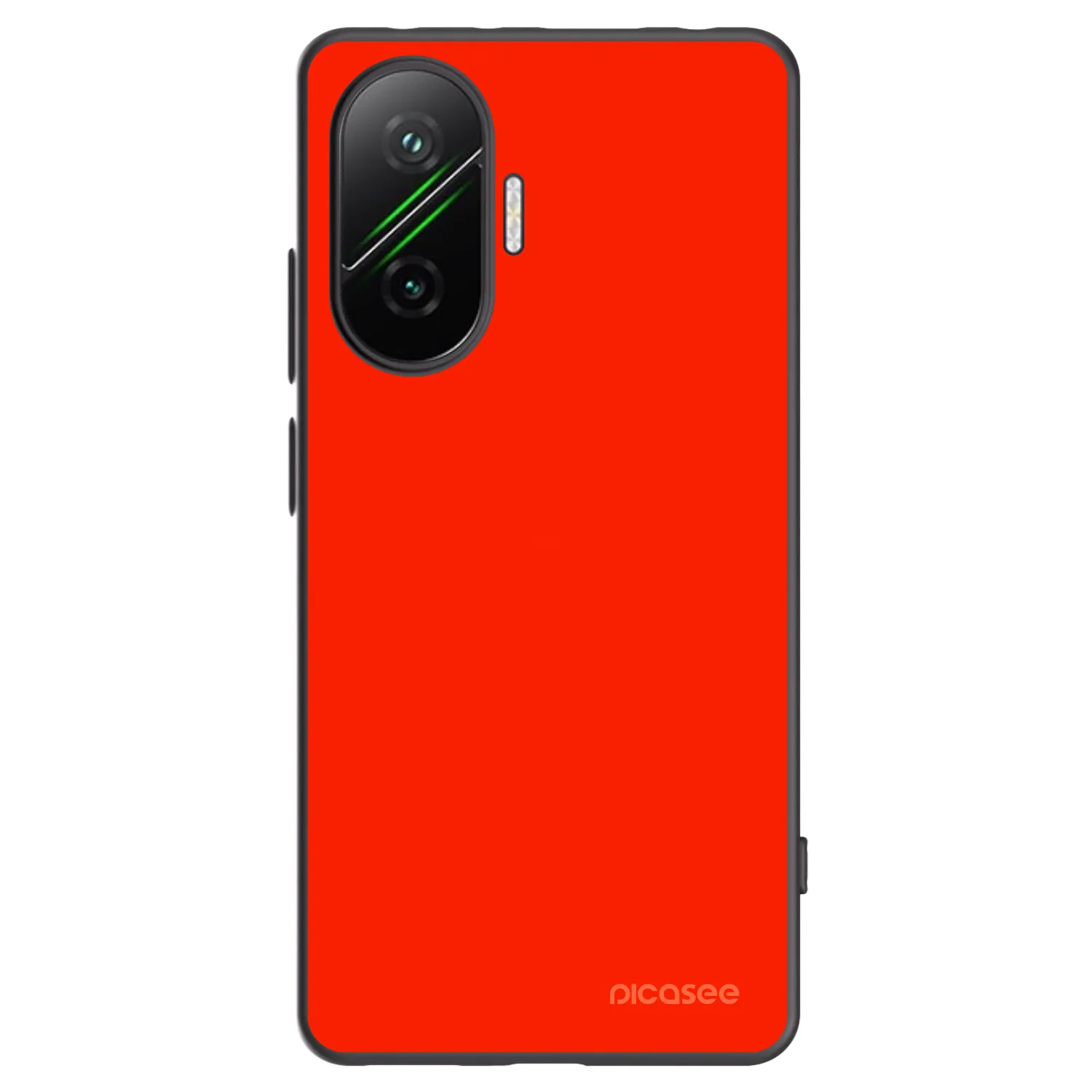 Picasee silikonový černý obal pro Xiaomi Poco F7 5G - Maranello Red