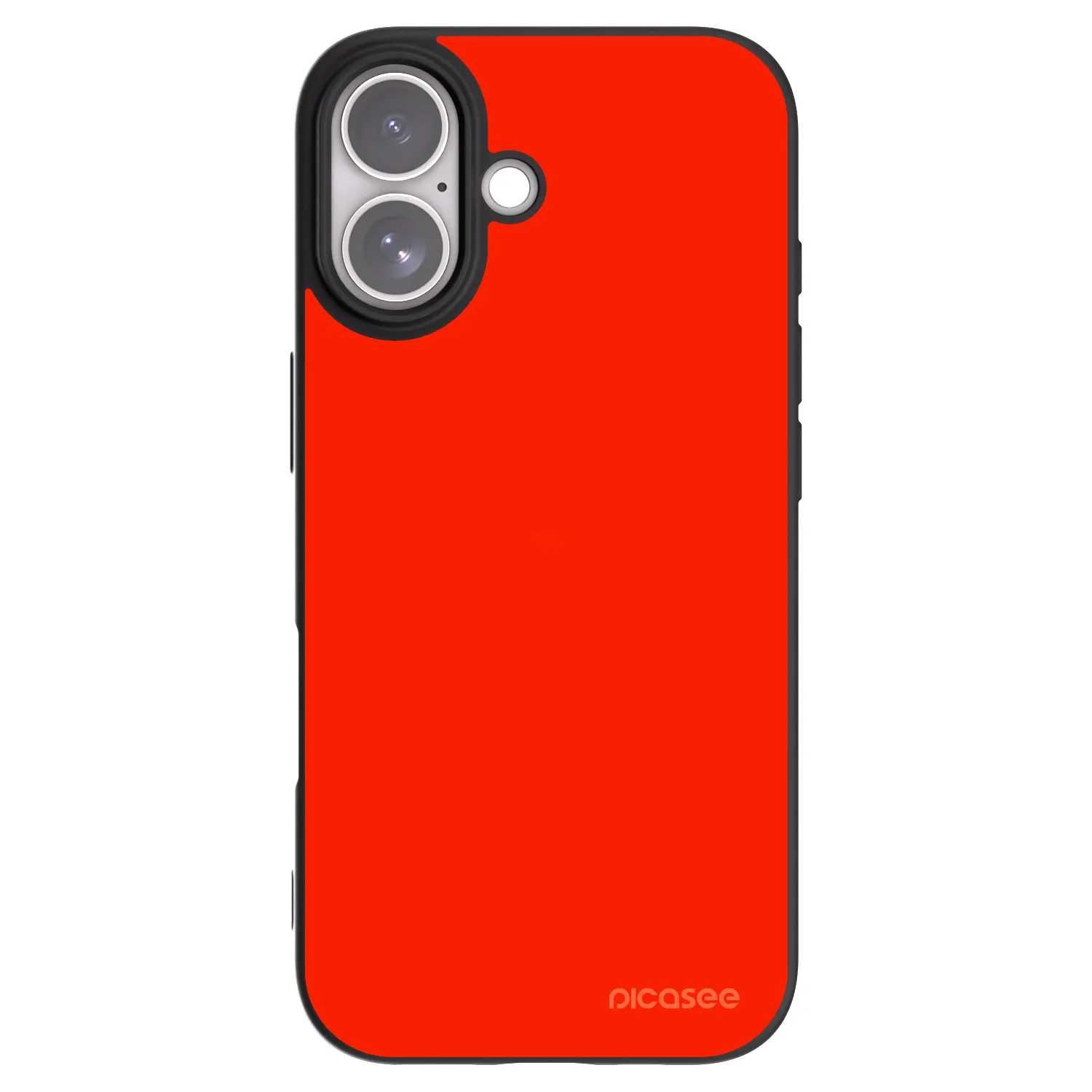 Picasee silikonový černý obal pro Apple iPhone 17 - Maranello Red