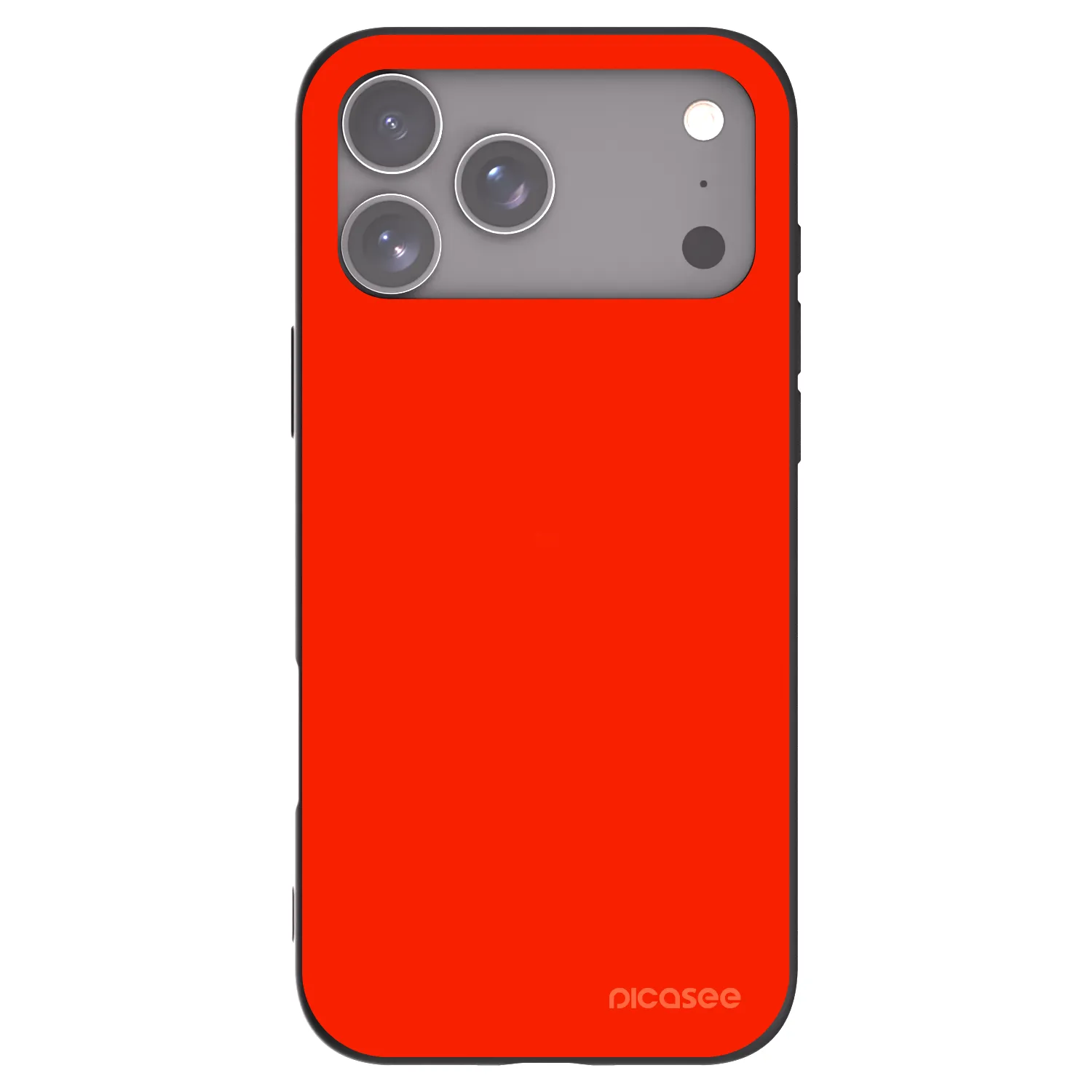 Picasee silikonový černý obal pro Apple iPhone 17 Pro Max - Maranello Red